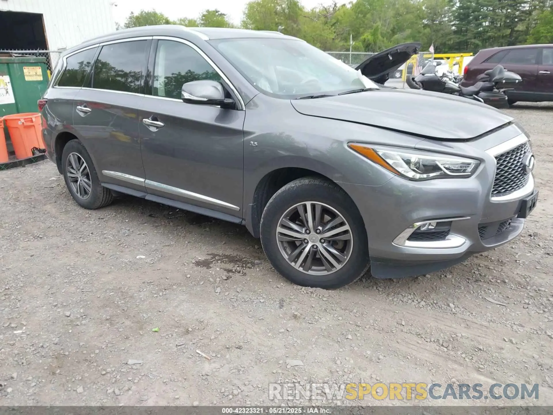 1 fotografías del automóvil dañado 5N1DL0MM1LC537478 INFINITI QX60 2020
