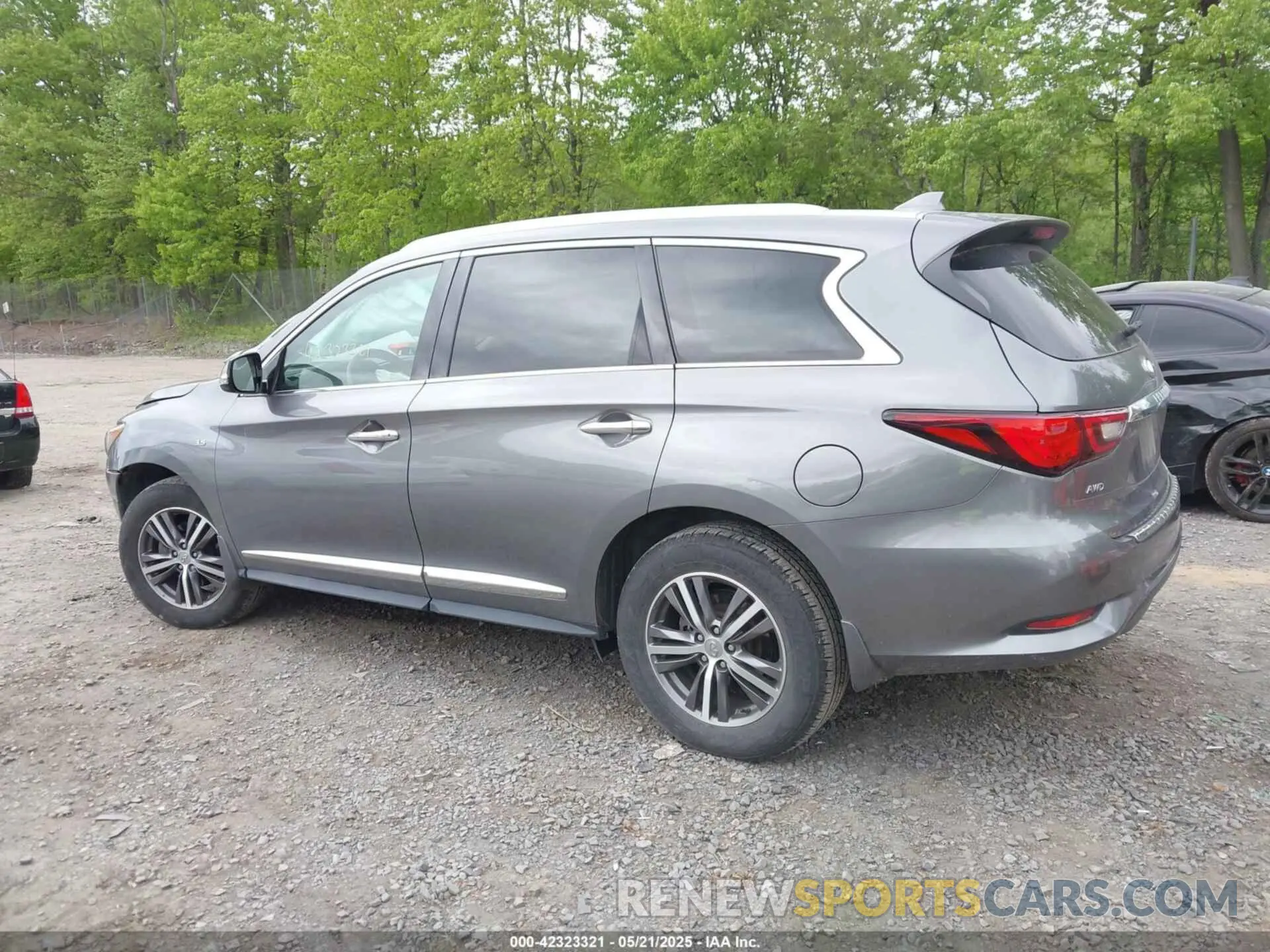 14 fotografías del automóvil dañado 5N1DL0MM1LC537478 INFINITI QX60 2020