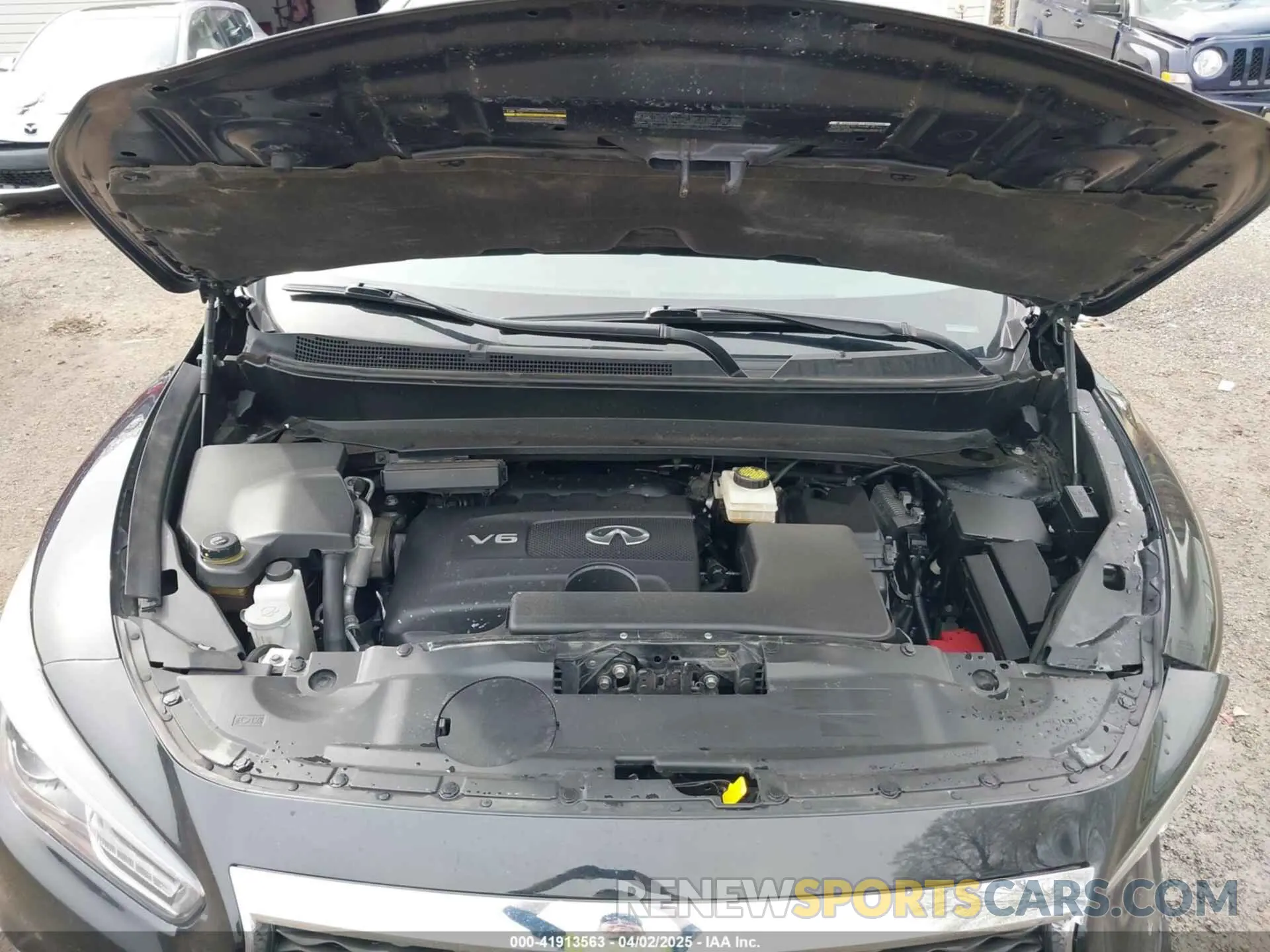 10 fotografías del automóvil dañado 5N1DL0MM2LC514730 INFINITI QX60 2020