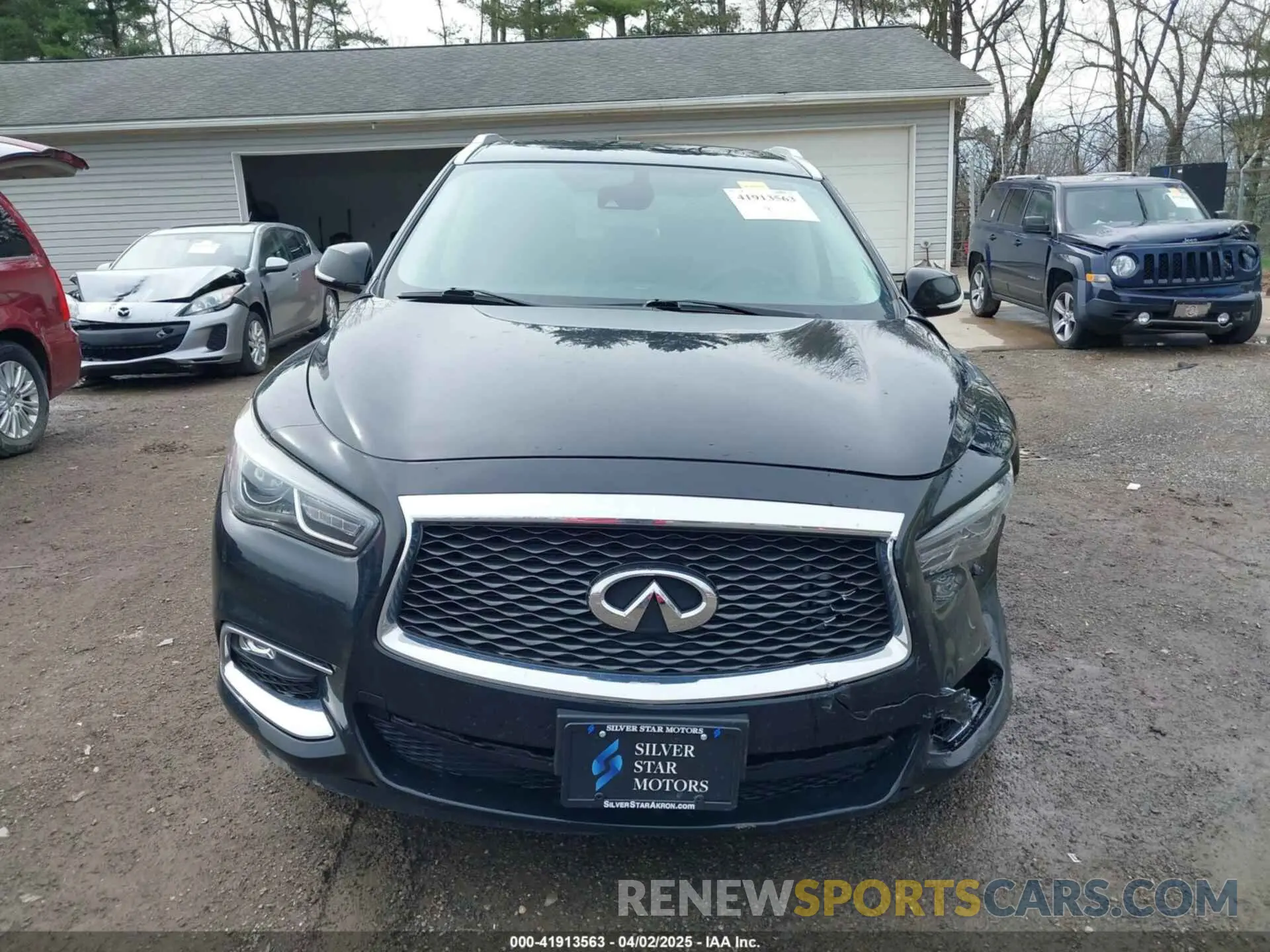 12 fotografías del automóvil dañado 5N1DL0MM2LC514730 INFINITI QX60 2020