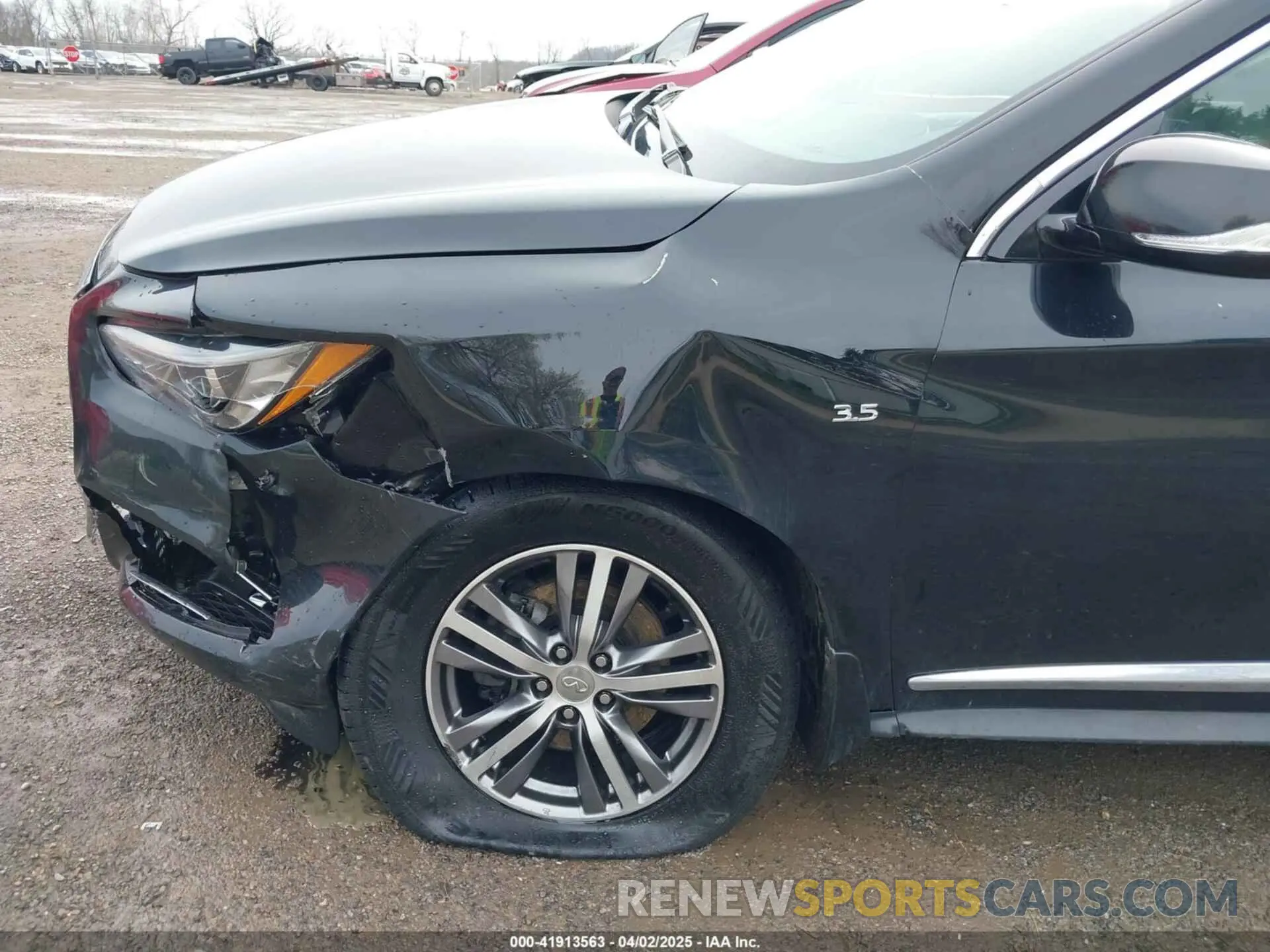 17 fotografías del automóvil dañado 5N1DL0MM2LC514730 INFINITI QX60 2020