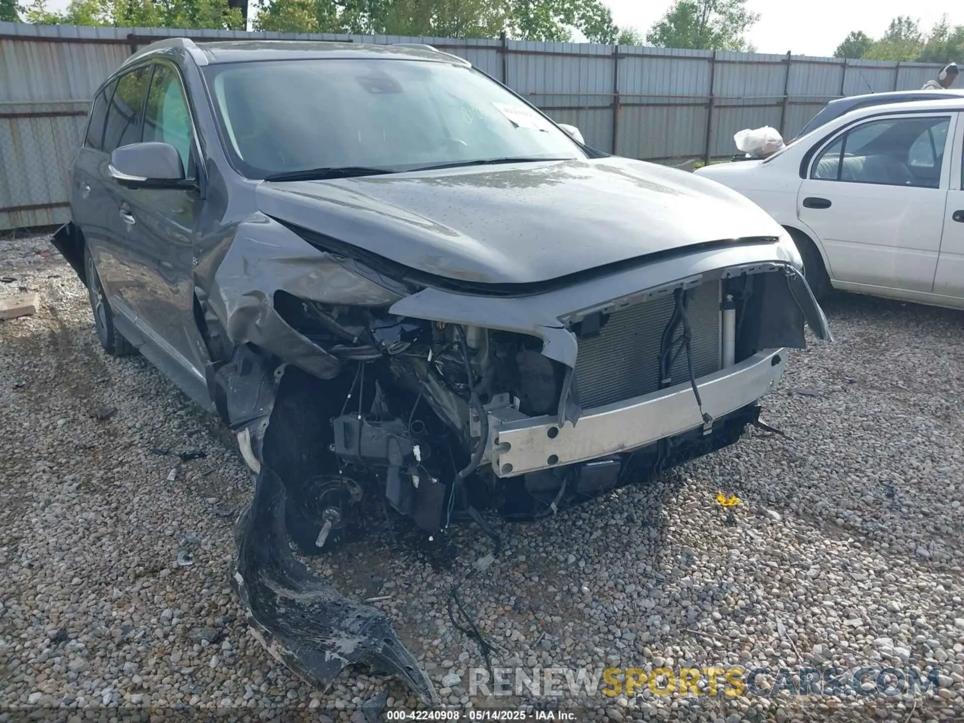6 fotografías del automóvil dañado 5N1DL0MM2LC517417 INFINITI QX60 2020