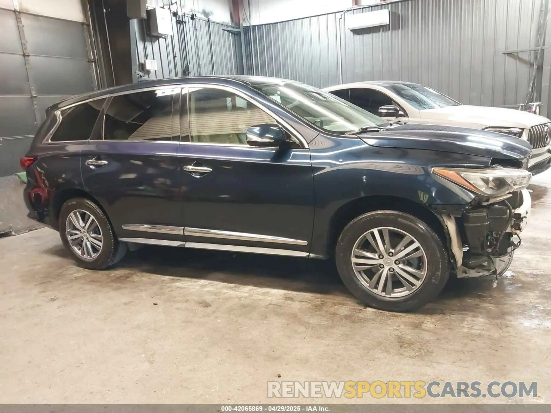14 fotografías del automóvil dañado 5N1DL0MM3LC501047 INFINITI QX60 2020