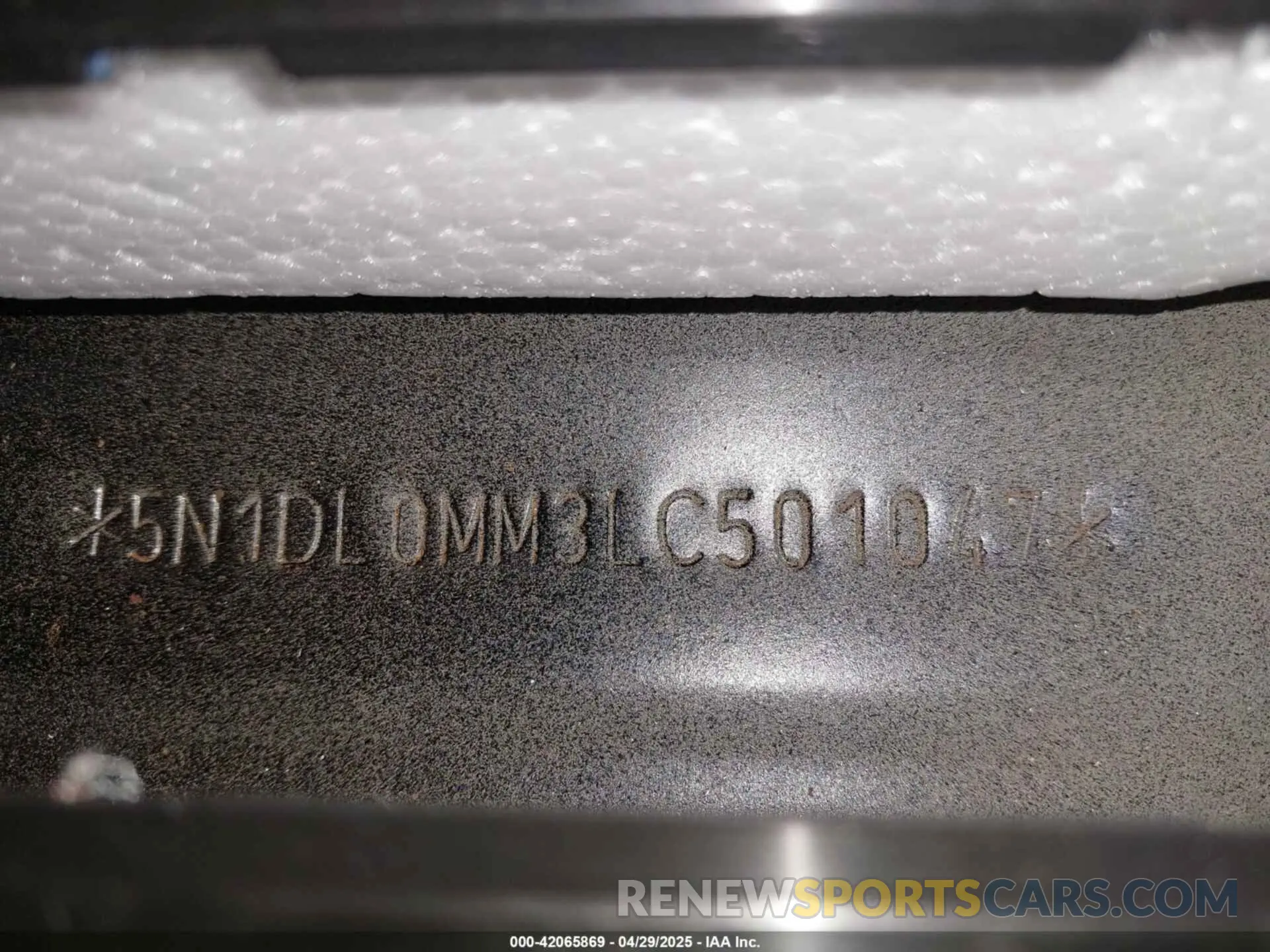 18 fotografías del automóvil dañado 5N1DL0MM3LC501047 INFINITI QX60 2020