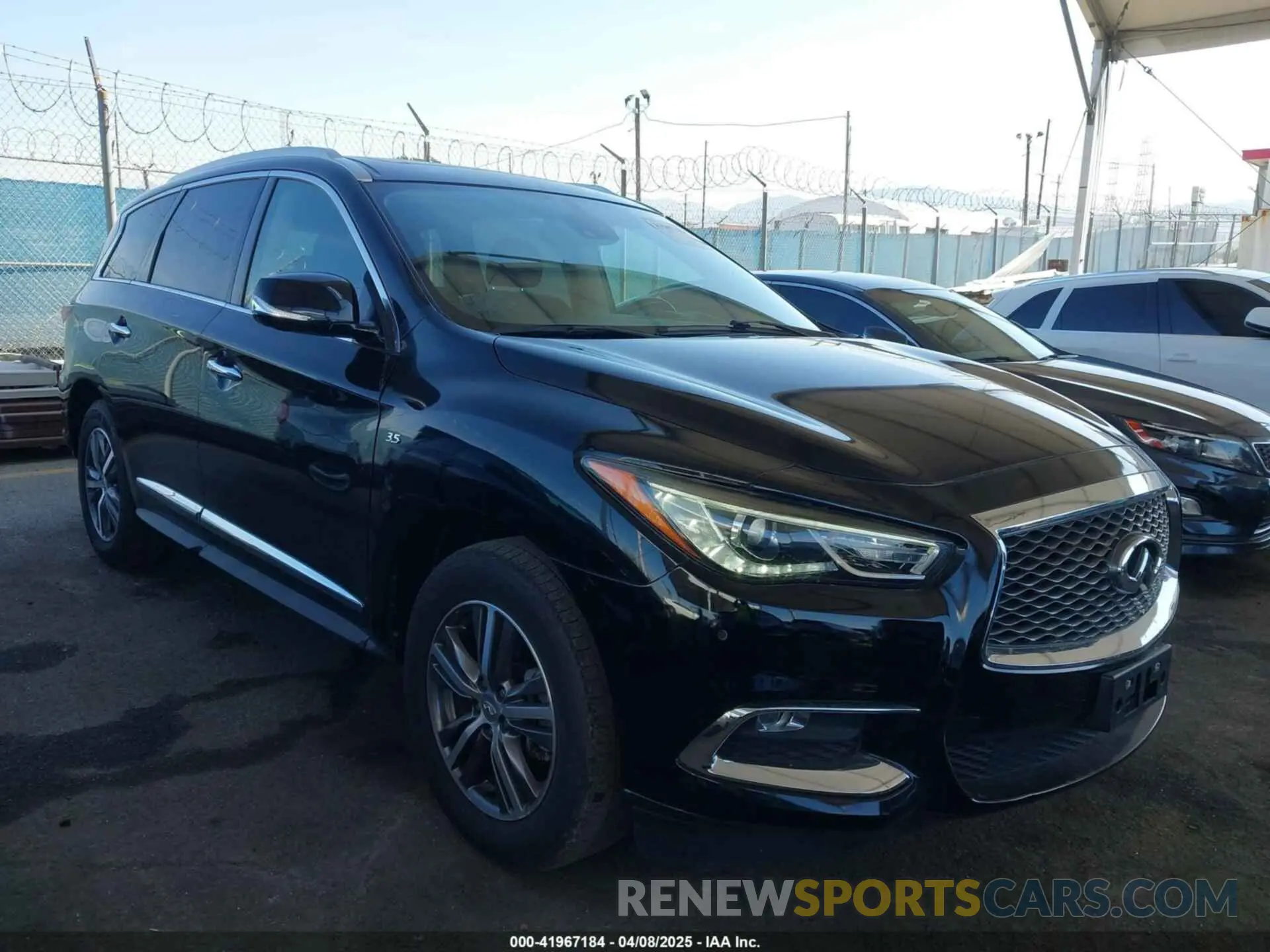 1 fotografías del automóvil dañado 5N1DL0MM3LC510637 INFINITI QX60 2020
