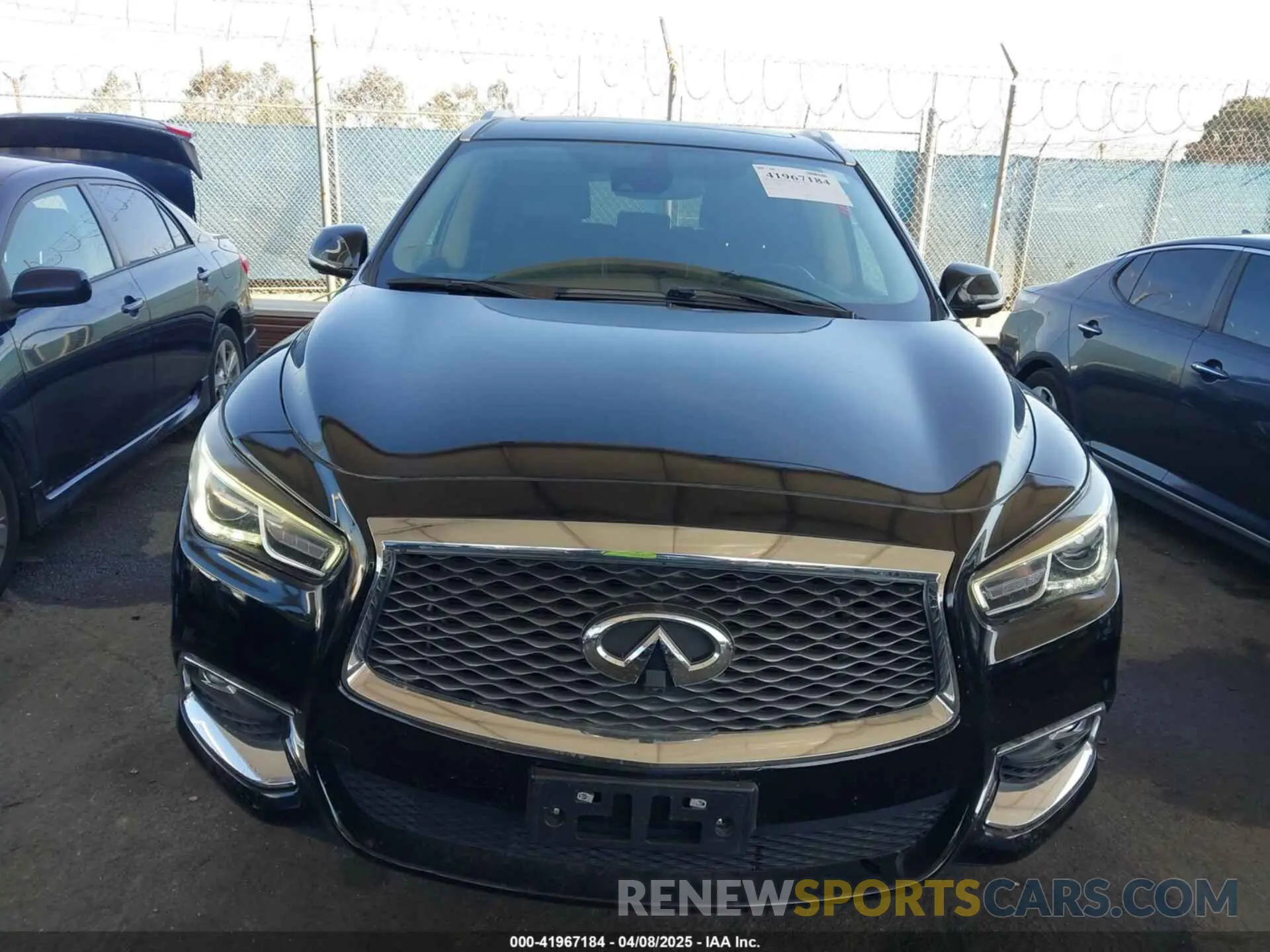 12 fotografías del automóvil dañado 5N1DL0MM3LC510637 INFINITI QX60 2020