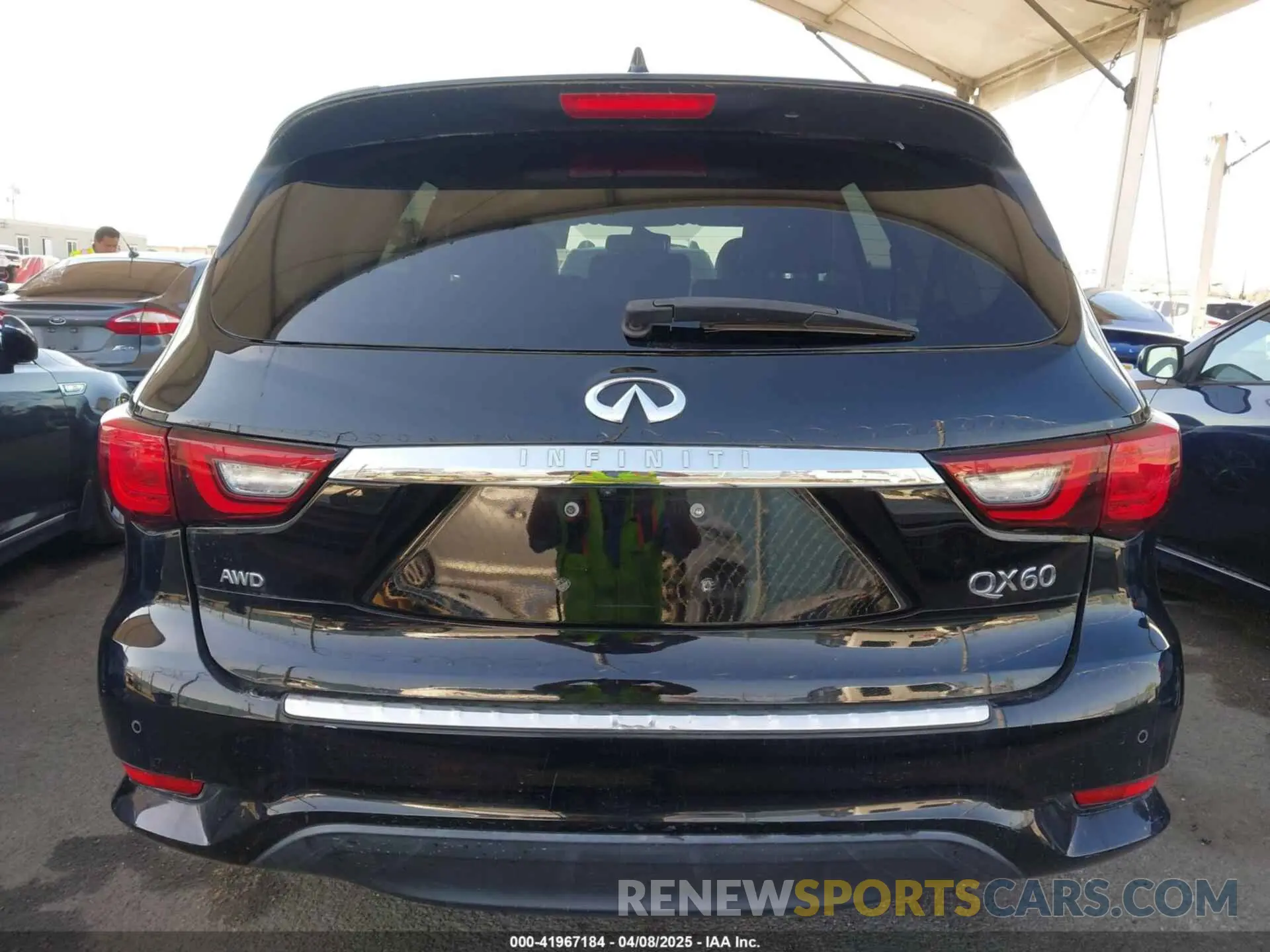 16 fotografías del automóvil dañado 5N1DL0MM3LC510637 INFINITI QX60 2020