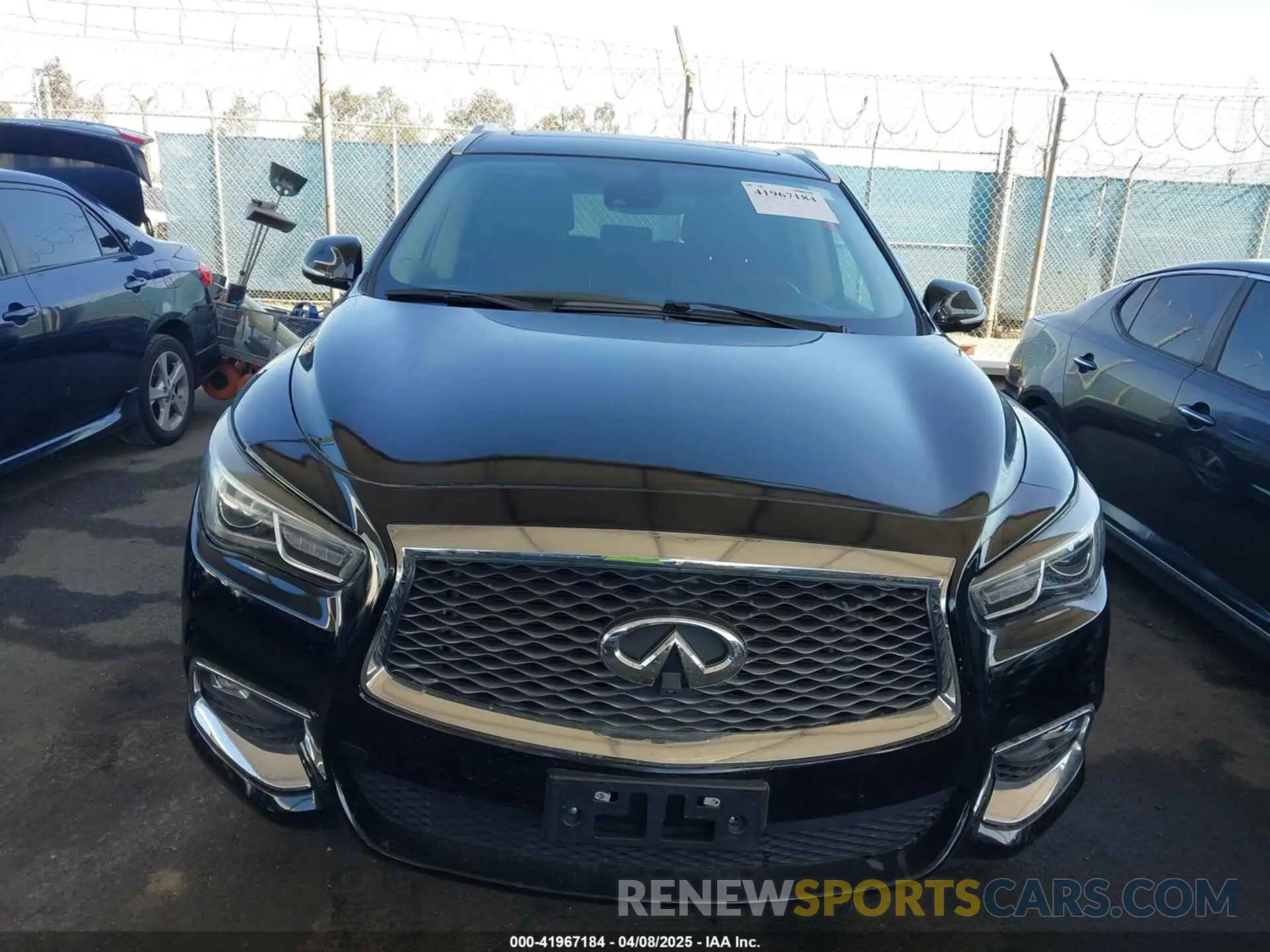 6 fotografías del automóvil dañado 5N1DL0MM3LC510637 INFINITI QX60 2020