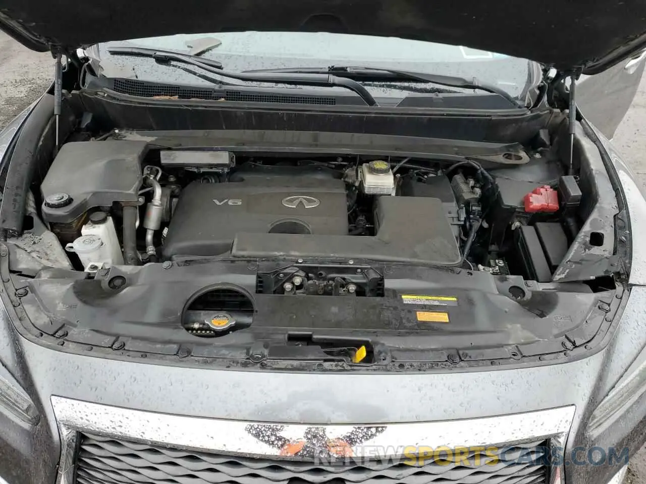 12 fotografías del automóvil dañado 5N1DL0MM3LC524781 INFINITI QX60 2020