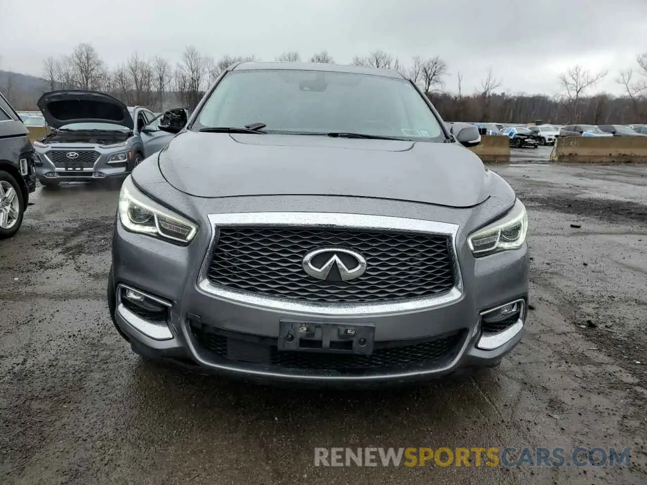5 fotografías del automóvil dañado 5N1DL0MM3LC524781 INFINITI QX60 2020