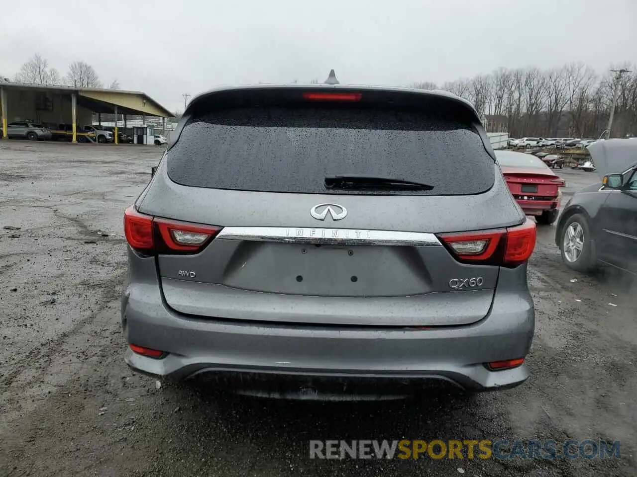 6 fotografías del automóvil dañado 5N1DL0MM3LC524781 INFINITI QX60 2020