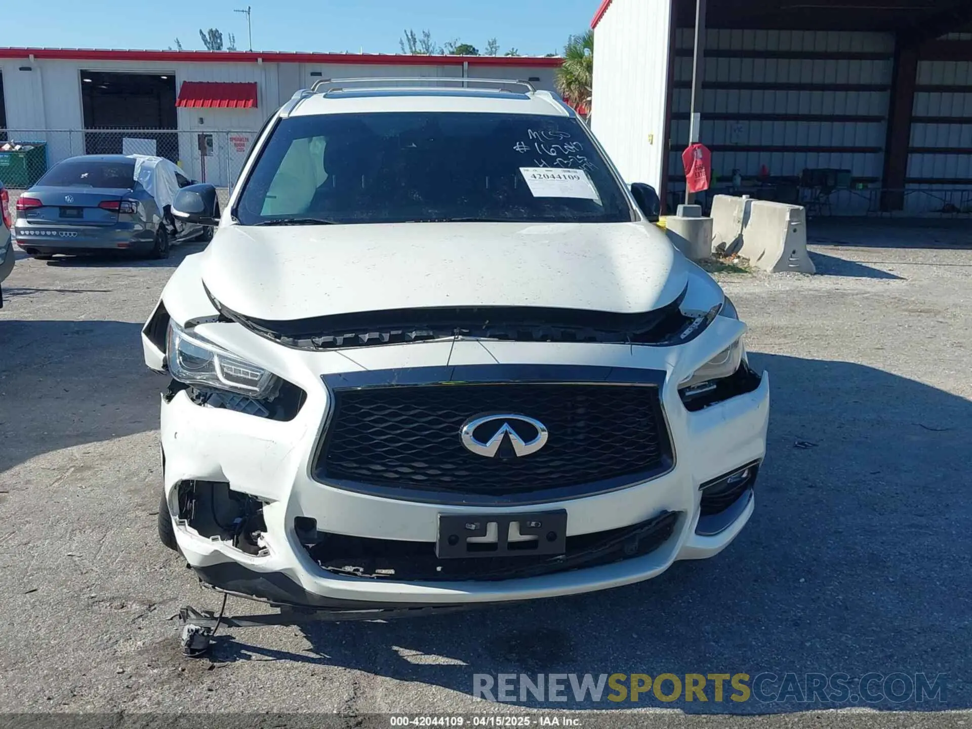 12 fotografías del automóvil dañado 5N1DL0MM3LC526479 INFINITI QX60 2020