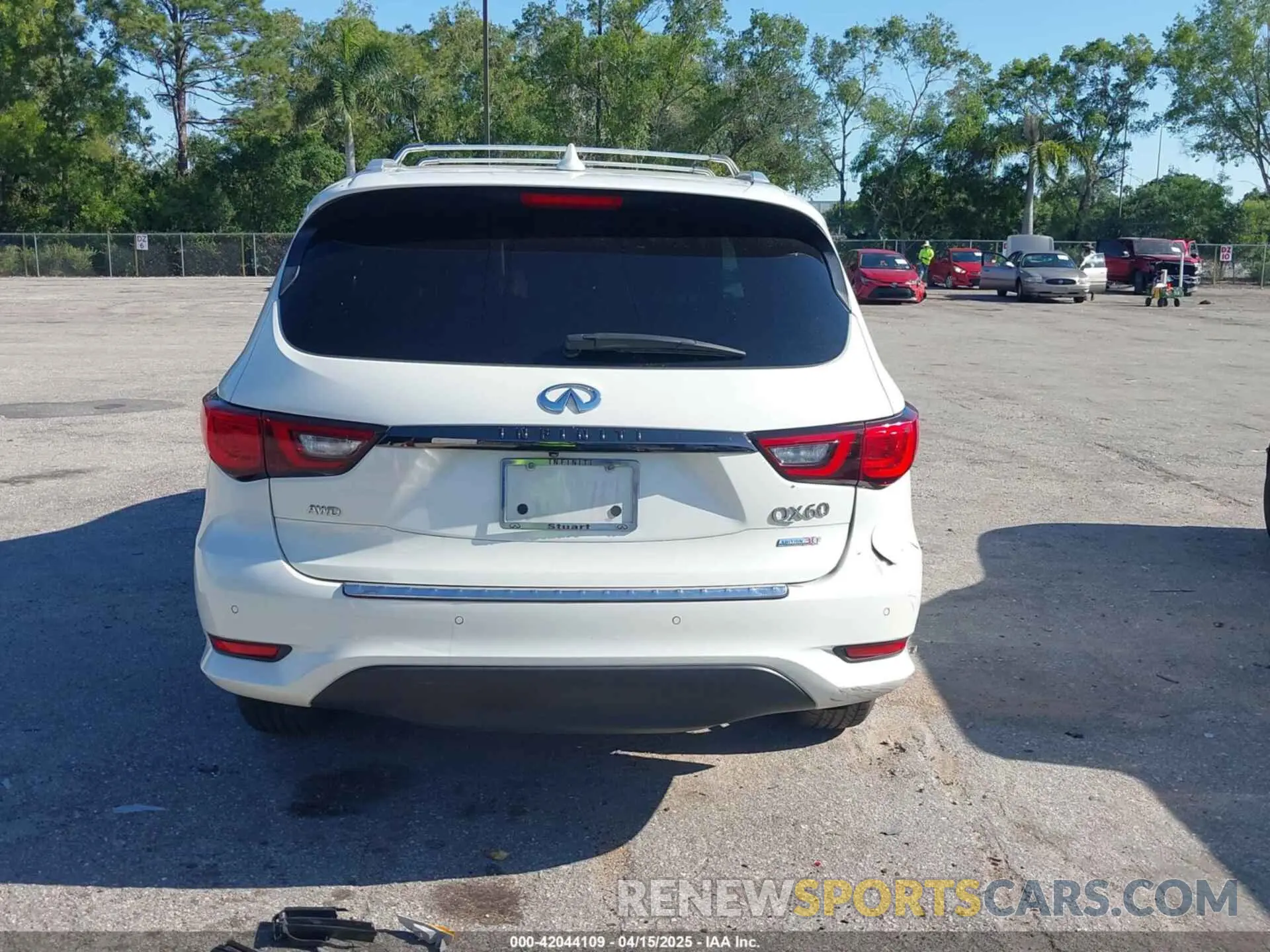 16 fotografías del automóvil dañado 5N1DL0MM3LC526479 INFINITI QX60 2020