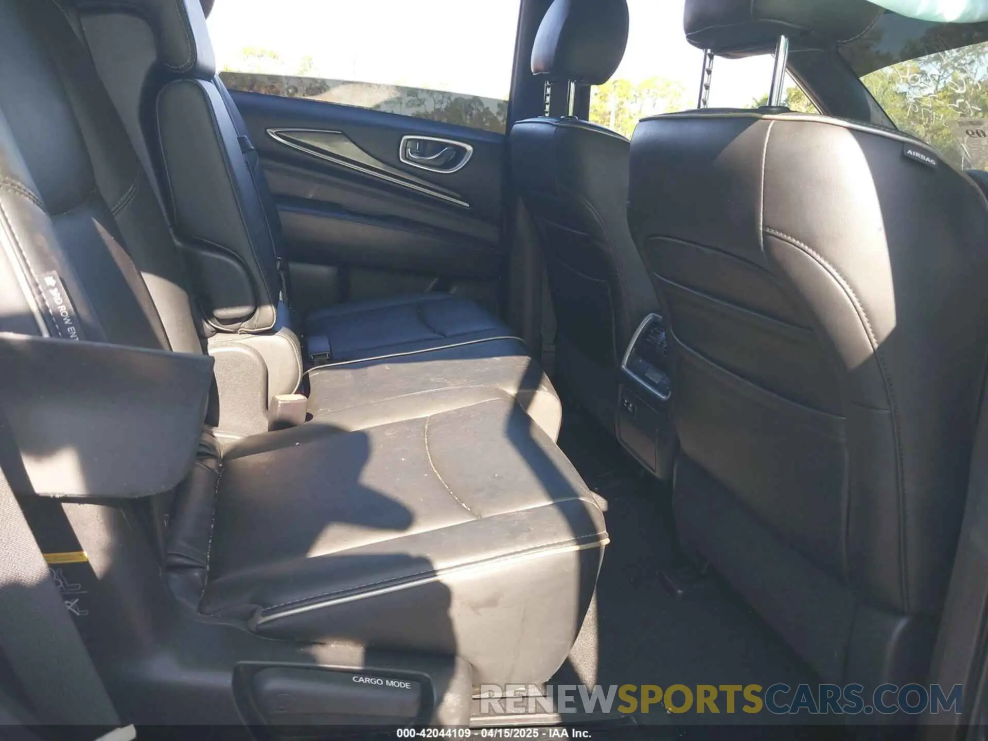 8 fotografías del automóvil dañado 5N1DL0MM3LC526479 INFINITI QX60 2020