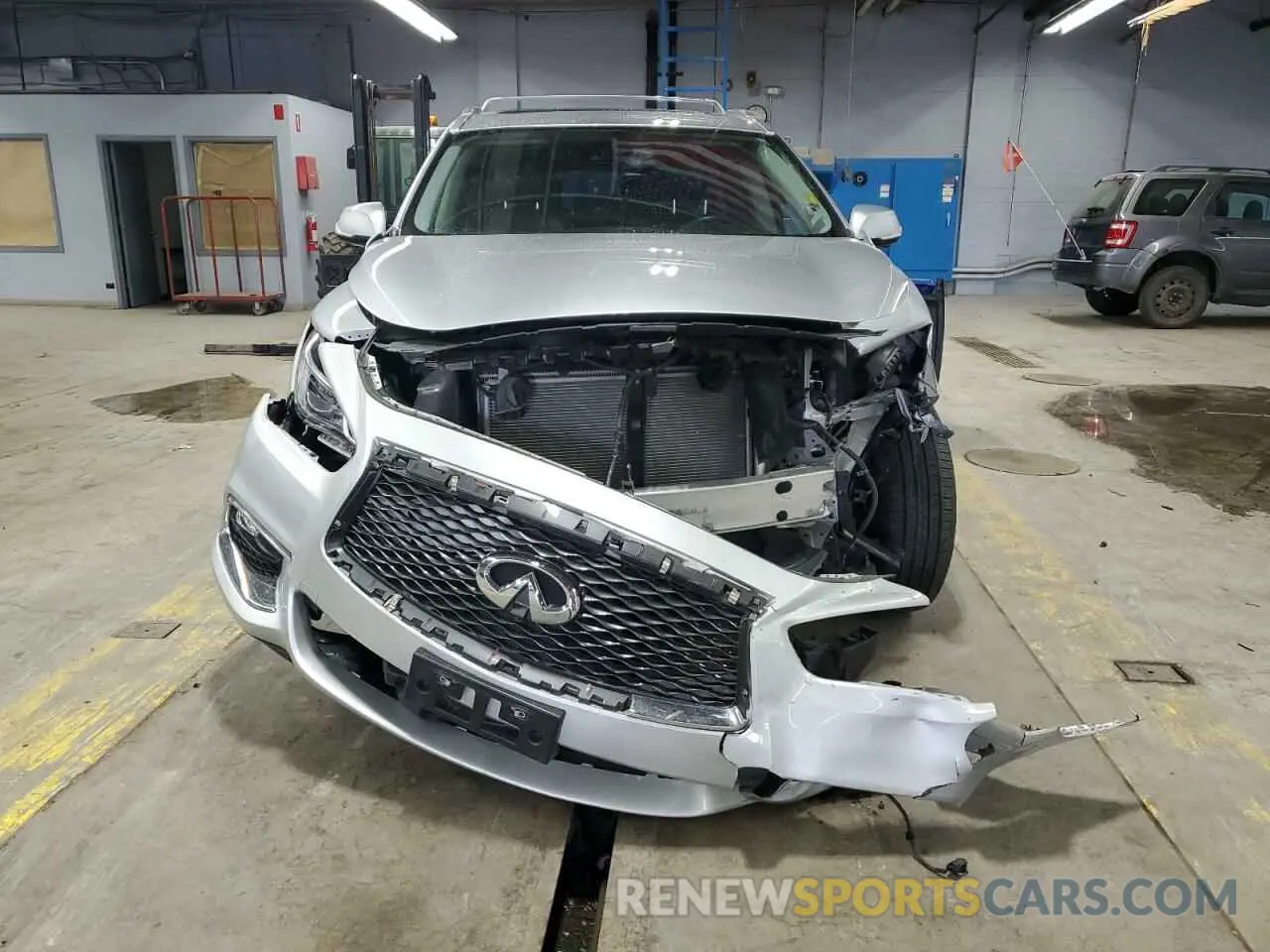 5 fotografías del automóvil dañado 5N1DL0MM3LC531312 INFINITI QX60 2020
