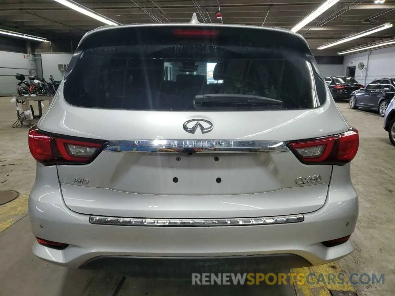 6 fotografías del automóvil dañado 5N1DL0MM3LC531312 INFINITI QX60 2020
