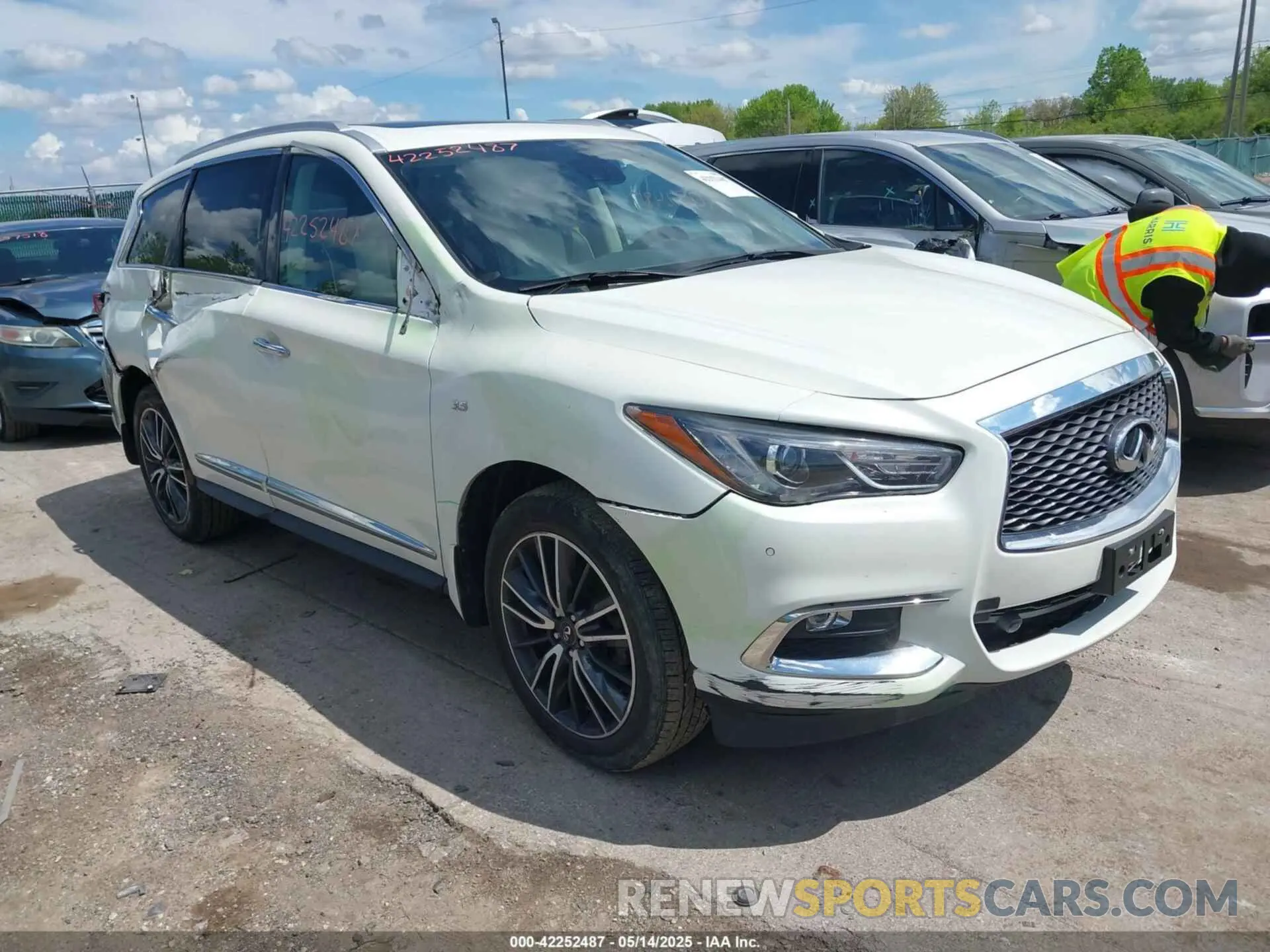 1 fotografías del automóvil dañado 5N1DL0MM3LC548742 INFINITI QX60 2020