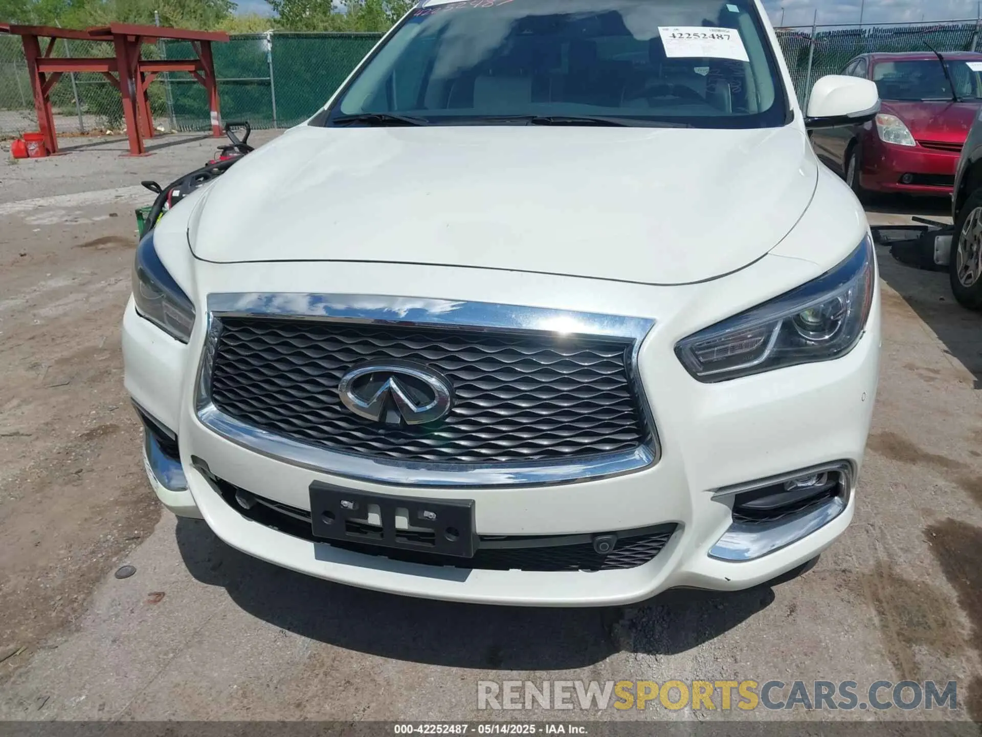 12 fotografías del automóvil dañado 5N1DL0MM3LC548742 INFINITI QX60 2020