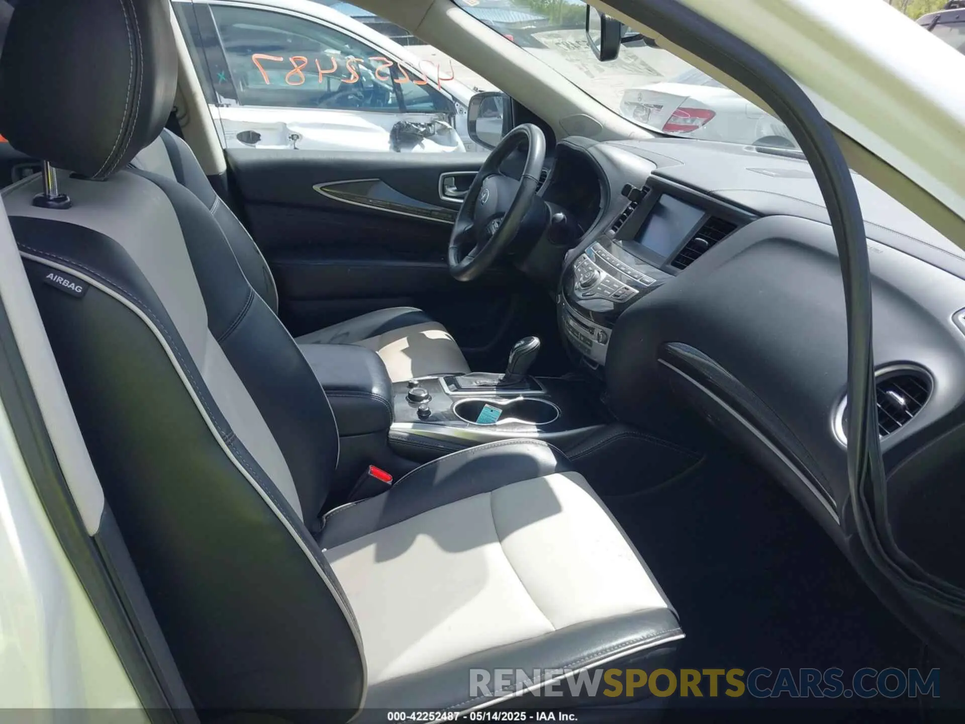 5 fotografías del automóvil dañado 5N1DL0MM3LC548742 INFINITI QX60 2020