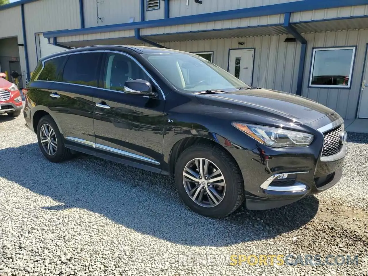 4 fotografías del automóvil dañado 5N1DL0MM4LC503678 INFINITI QX60 2020