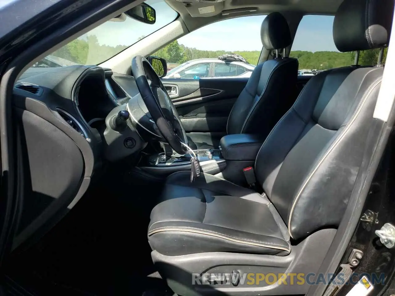 7 fotografías del automóvil dañado 5N1DL0MM4LC503678 INFINITI QX60 2020