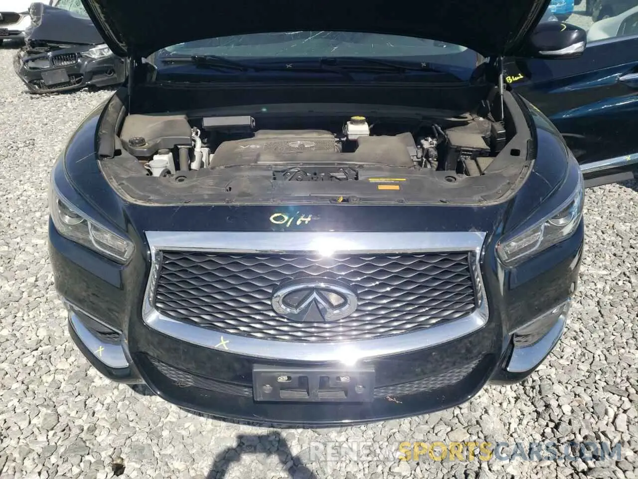 12 fotografías del automóvil dañado 5N1DL0MM4LC517578 INFINITI QX60 2020