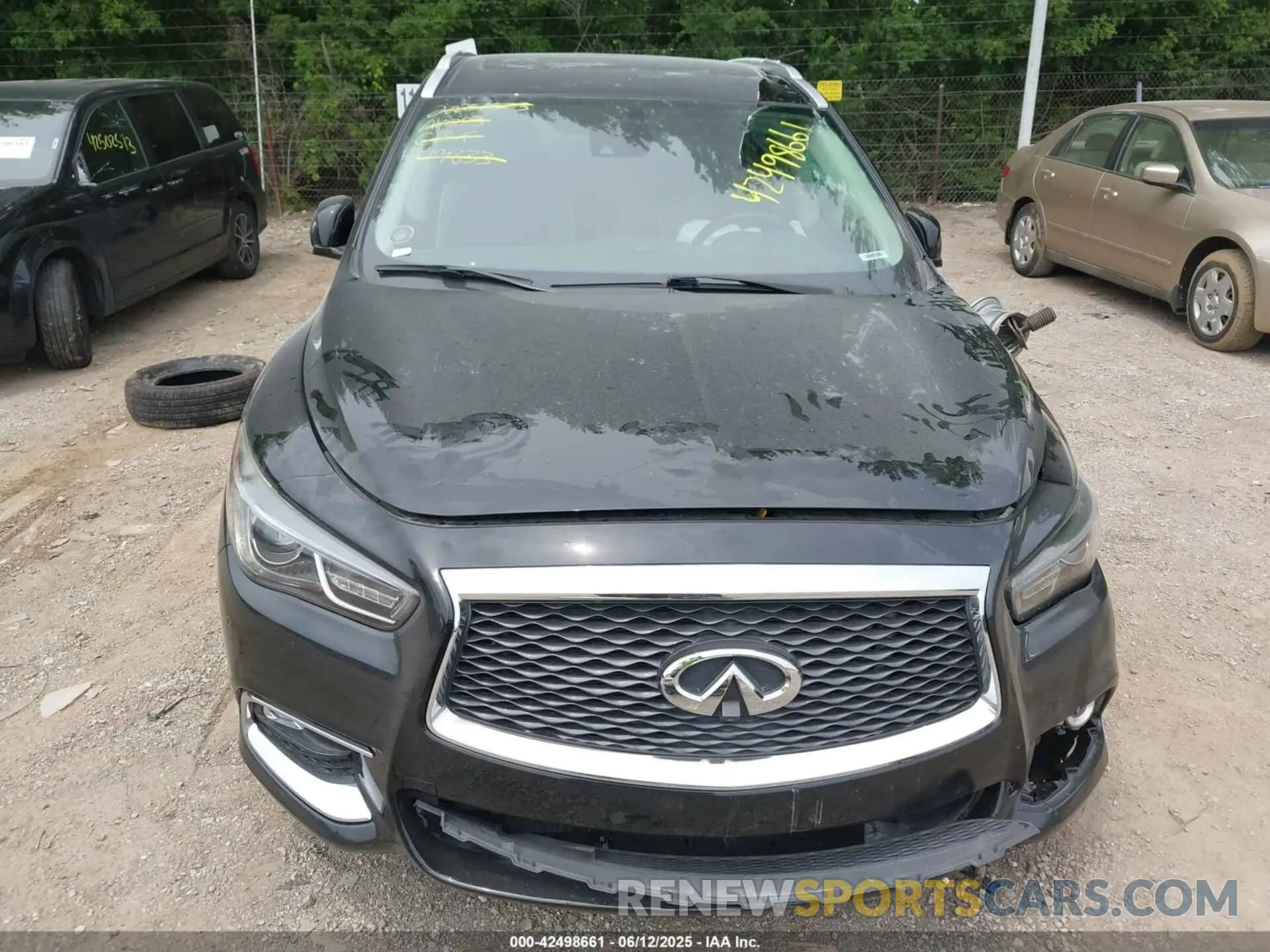 12 fotografías del automóvil dañado 5N1DL0MM4LC519833 INFINITI QX60 2020