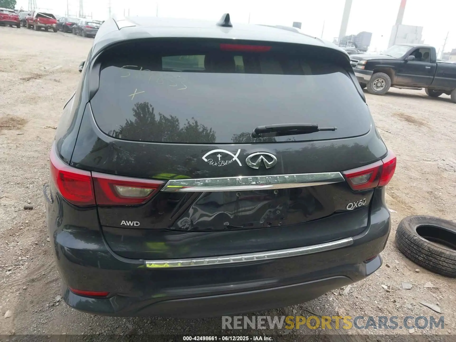 16 fotografías del automóvil dañado 5N1DL0MM4LC519833 INFINITI QX60 2020