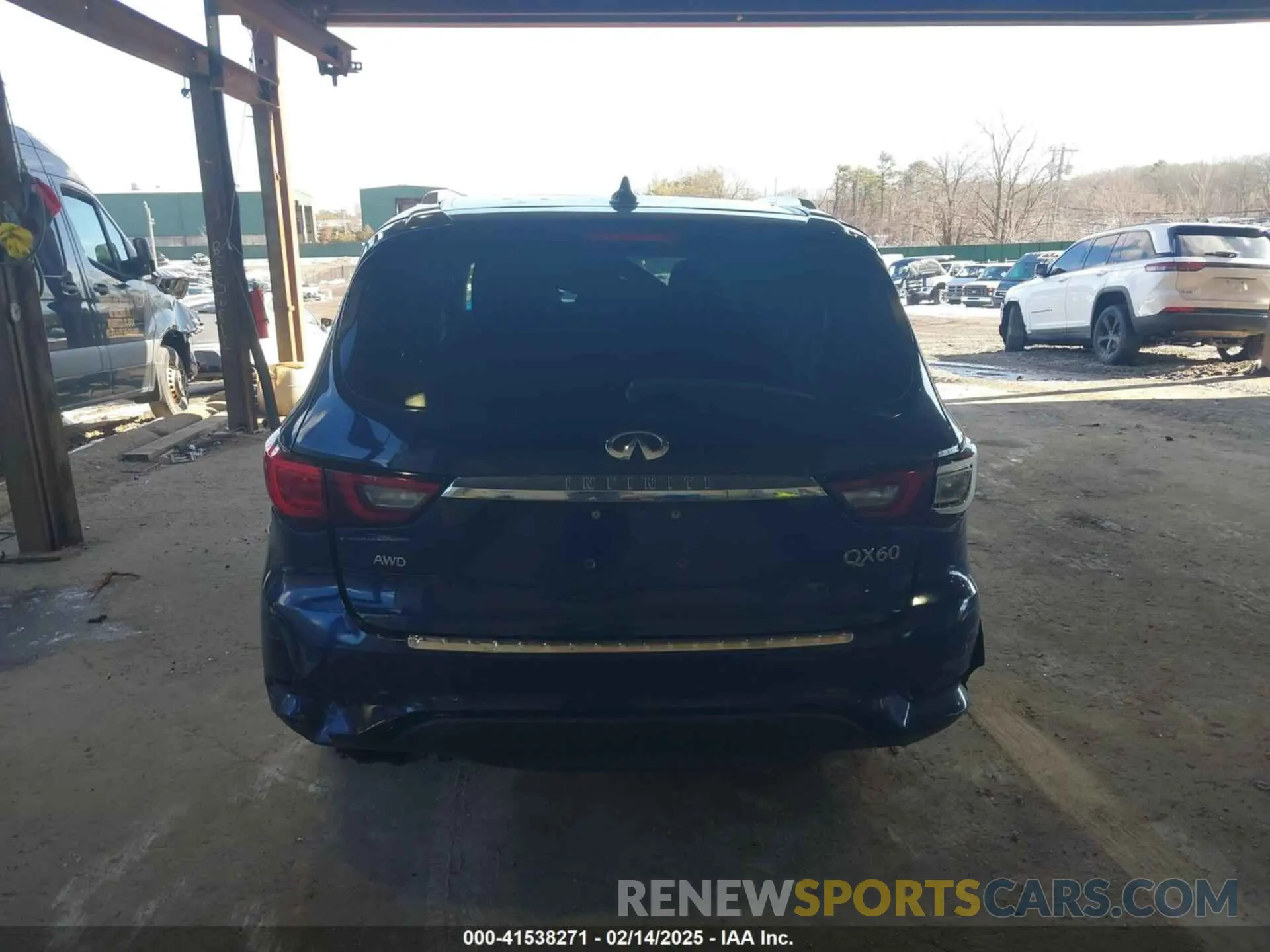 16 fotografías del automóvil dañado 5N1DL0MM5LC513491 INFINITI QX60 2020