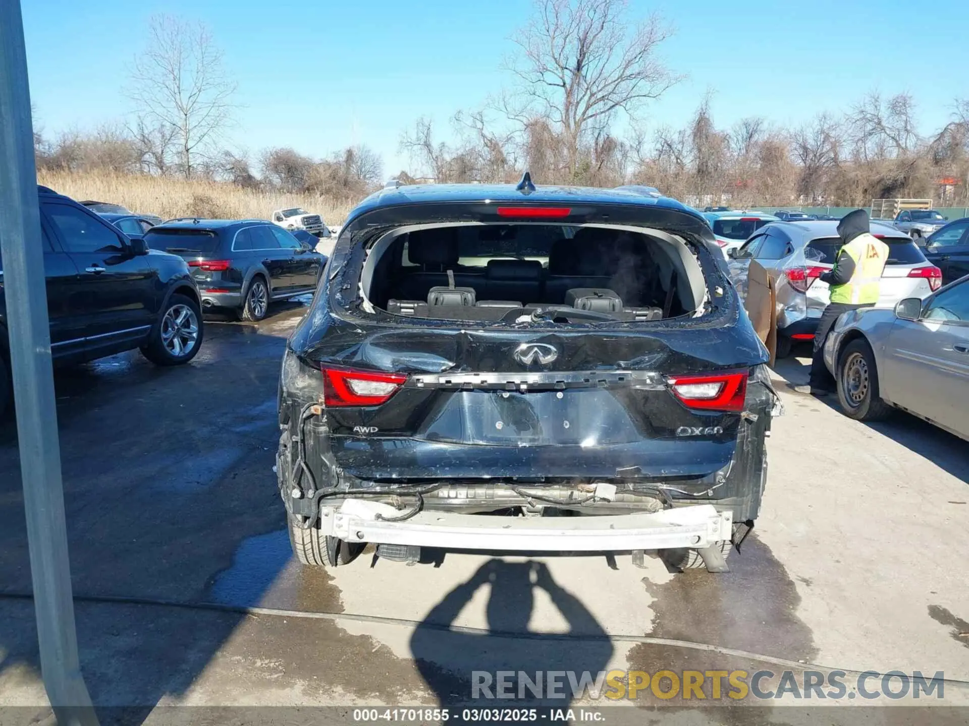 17 fotografías del automóvil dañado 5N1DL0MM5LC513698 INFINITI QX60 2020