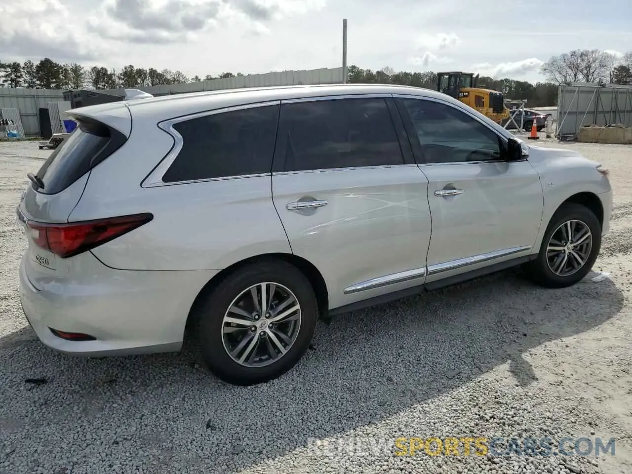 3 fotografías del automóvil dañado 5N1DL0MM6LC528582 INFINITI QX60 2020