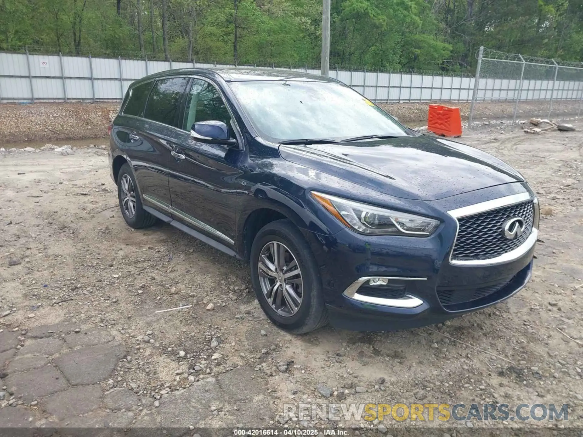 1 fotografías del automóvil dañado 5N1DL0MM6LC528615 INFINITI QX60 2020