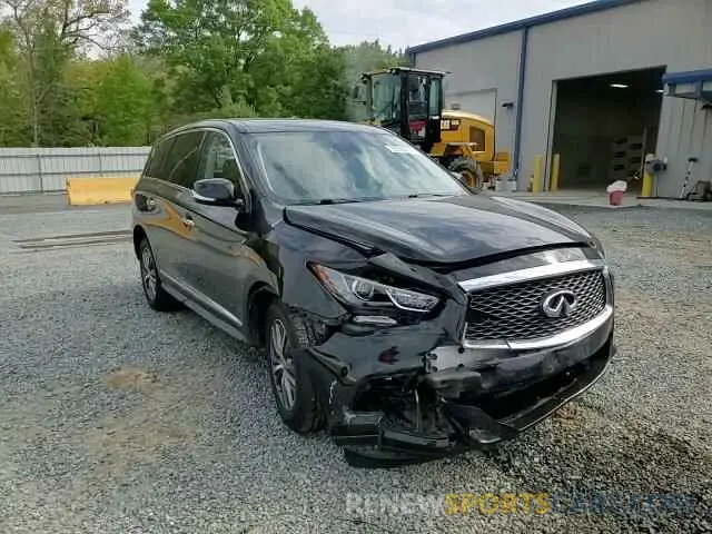 11 fotografías del automóvil dañado 5N1DL0MM8LC521231 INFINITI QX60 2020
