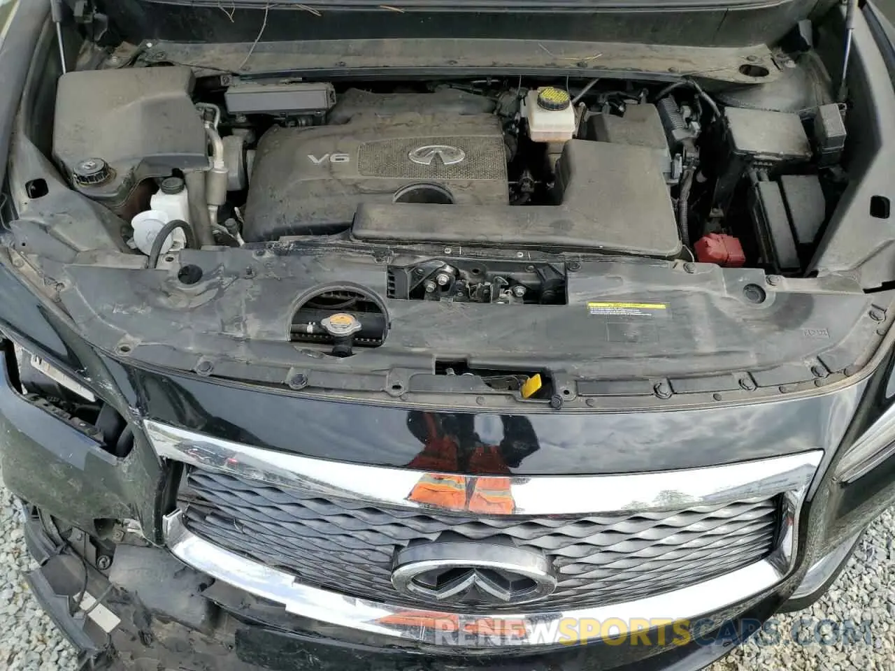 14 fotografías del automóvil dañado 5N1DL0MM8LC521231 INFINITI QX60 2020