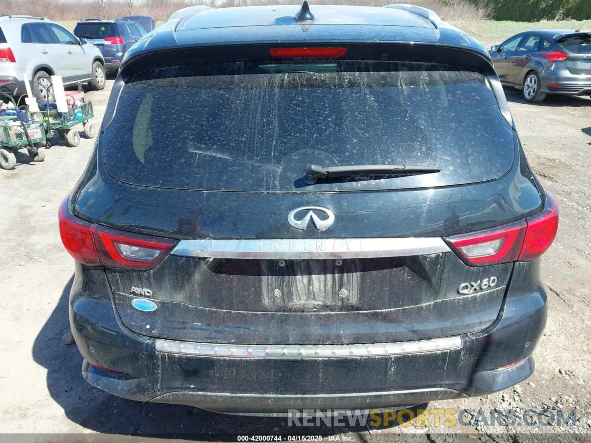 17 fotografías del automóvil dañado 5N1DL0MM9LC502865 INFINITI QX60 2020