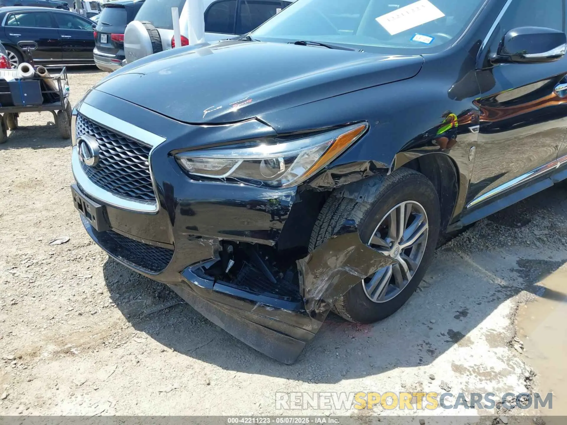 6 fotografías del automóvil dañado 5N1DL0MM9LC516314 INFINITI QX60 2020