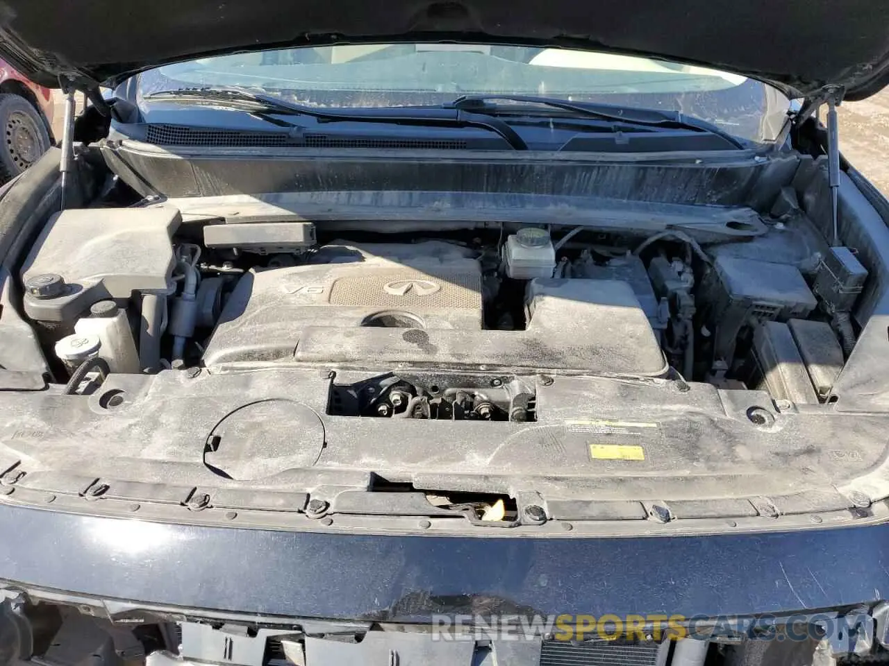 12 fotografías del automóvil dañado 5N1DL0MM9LC520833 INFINITI QX60 2020