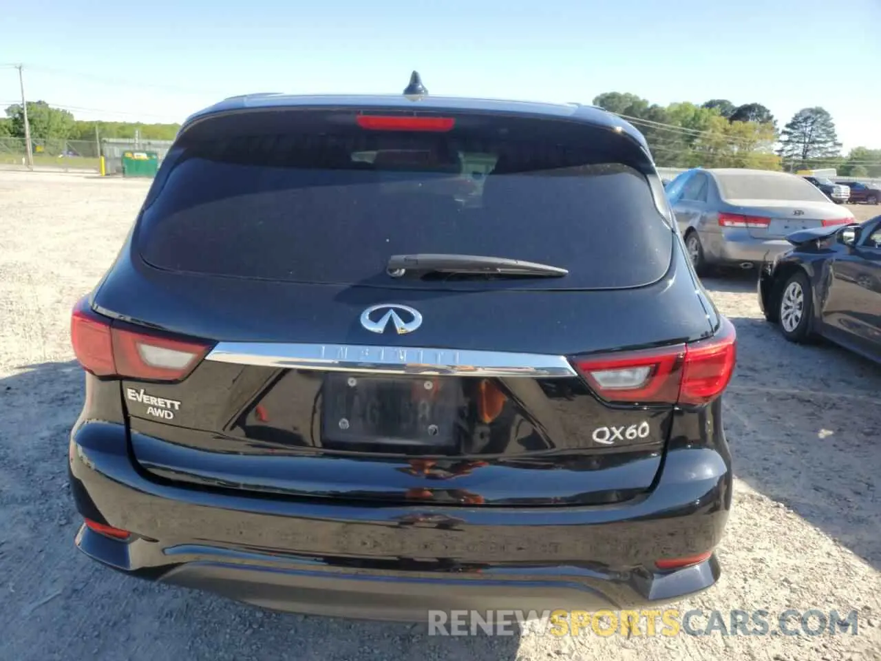 6 fotografías del automóvil dañado 5N1DL0MM9LC522551 INFINITI QX60 2020