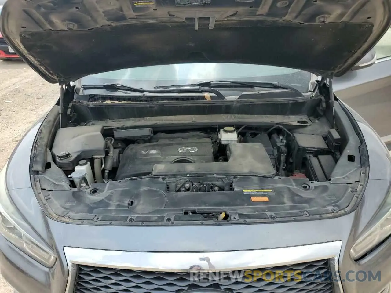 12 fotografías del automóvil dañado 5N1DL0MM9LC527149 INFINITI QX60 2020