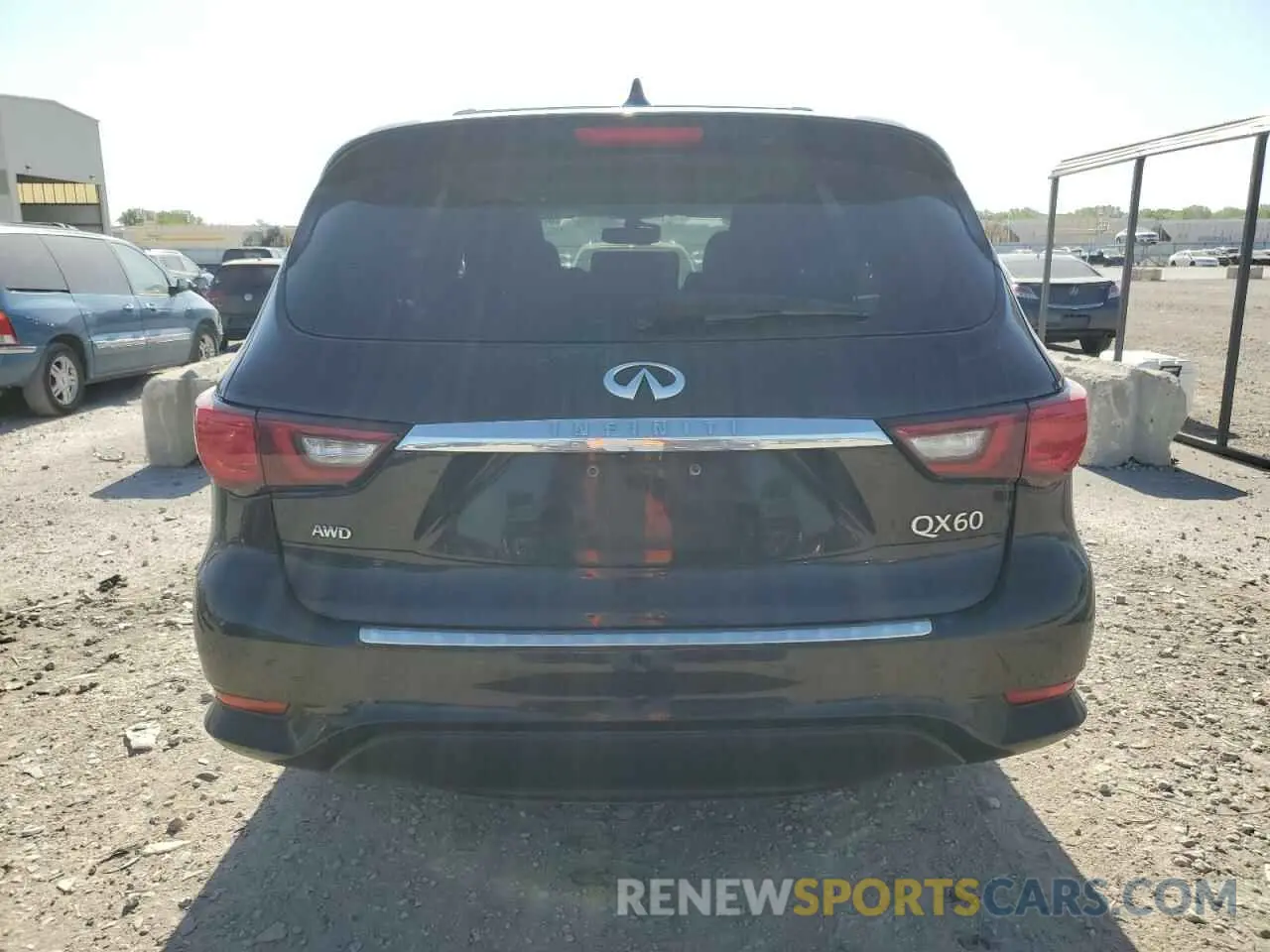 6 fotografías del automóvil dañado 5N1DL0MM9LC530326 INFINITI QX60 2020