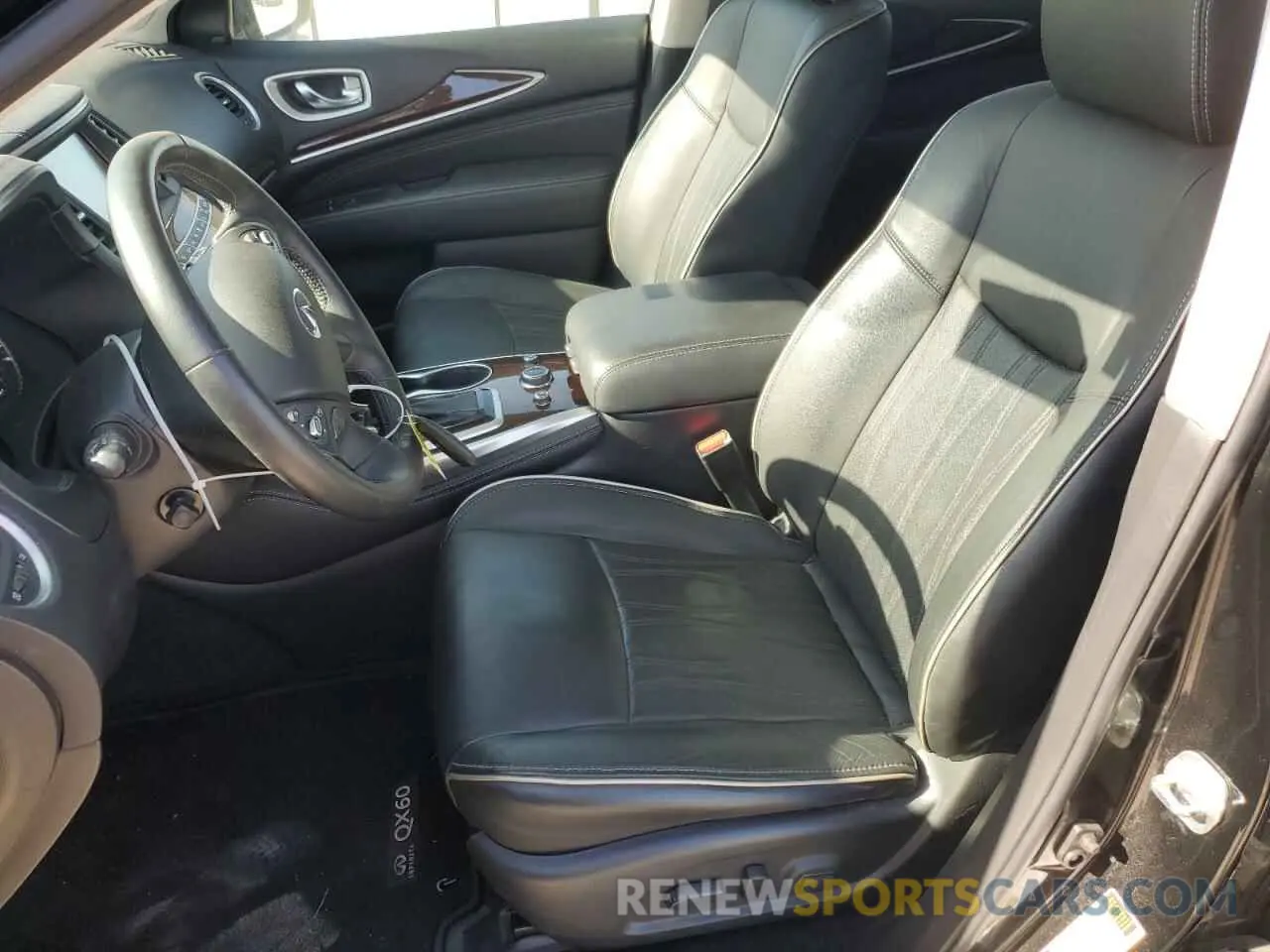 7 fotografías del automóvil dañado 5N1DL0MM9LC530326 INFINITI QX60 2020