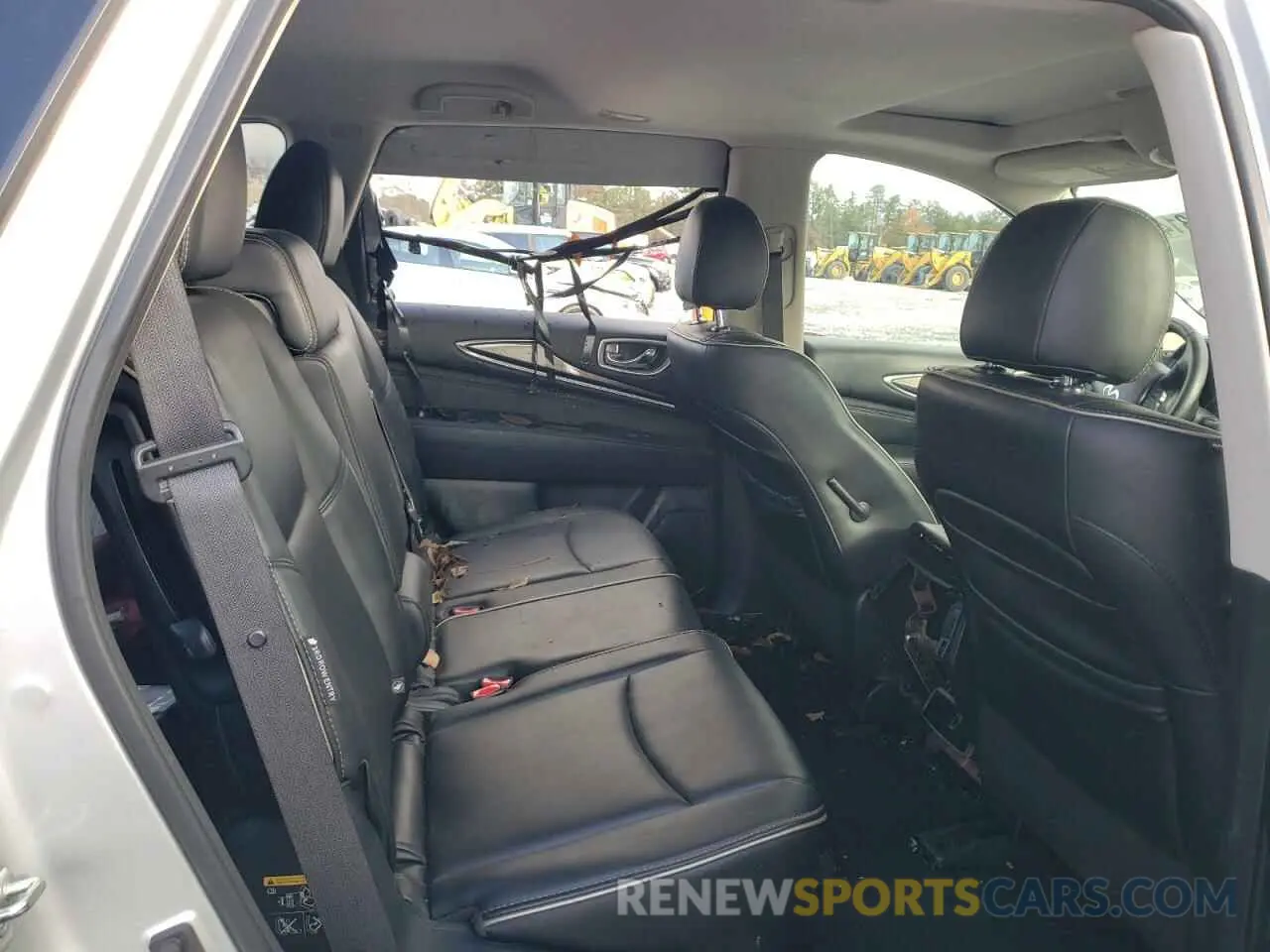 11 fotografías del automóvil dañado 5N1DL0MM9LC531427 INFINITI QX60 2020