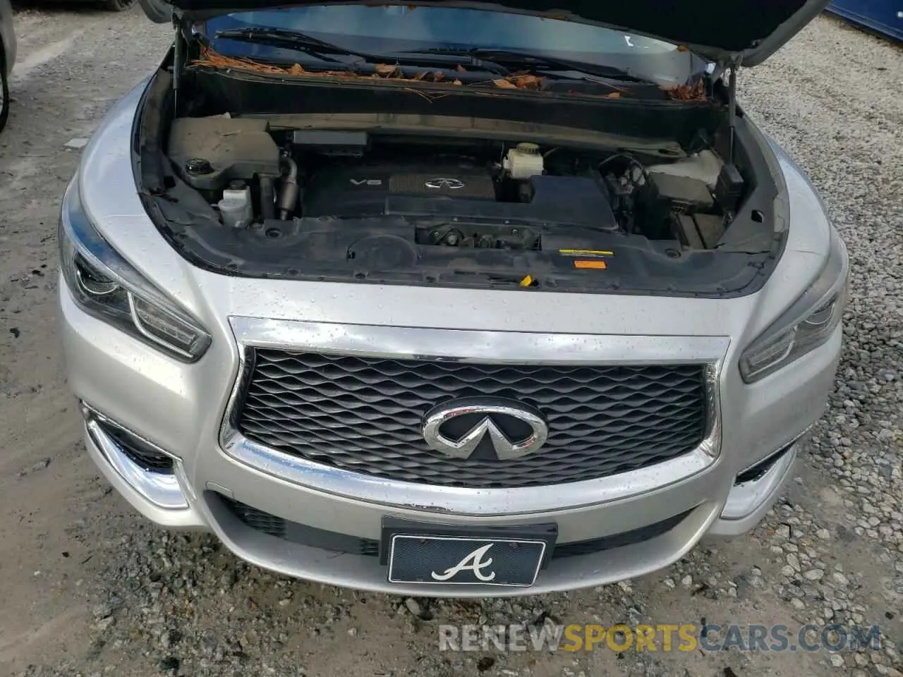 12 fotografías del automóvil dañado 5N1DL0MM9LC531427 INFINITI QX60 2020