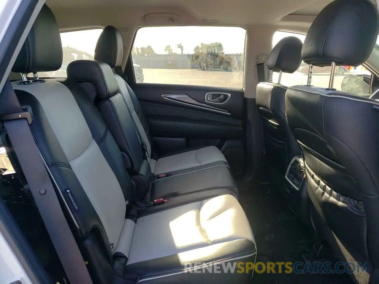 11 fotografías del automóvil dañado 5N1DL0MM9LC544470 INFINITI QX60 2020