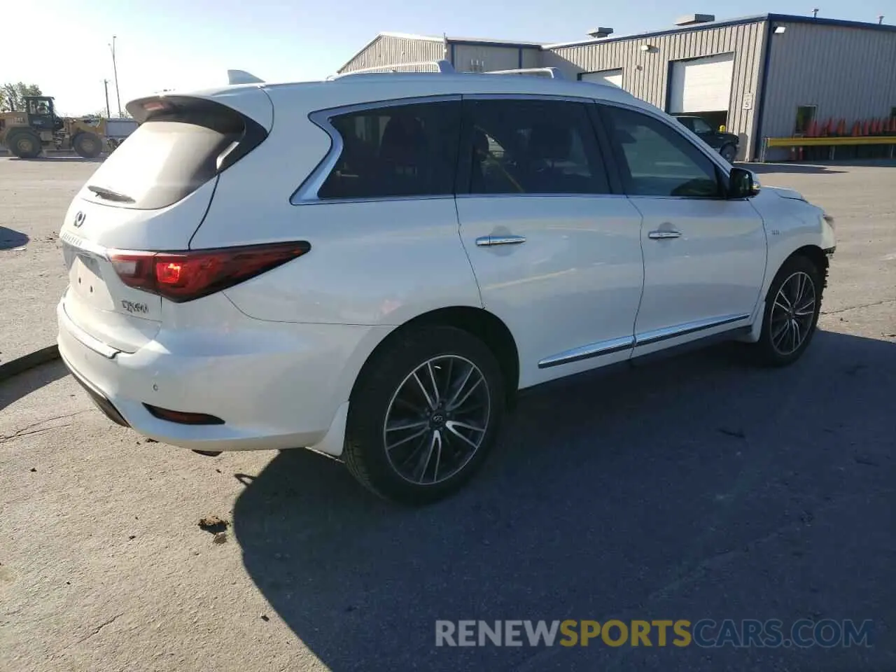 3 fotografías del automóvil dañado 5N1DL0MM9LC544470 INFINITI QX60 2020
