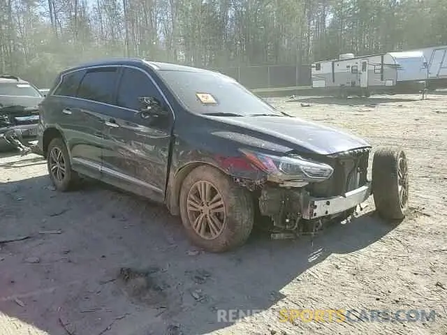 11 fotografías del automóvil dañado 5N1DL0MM9LC545442 INFINITI QX60 2020
