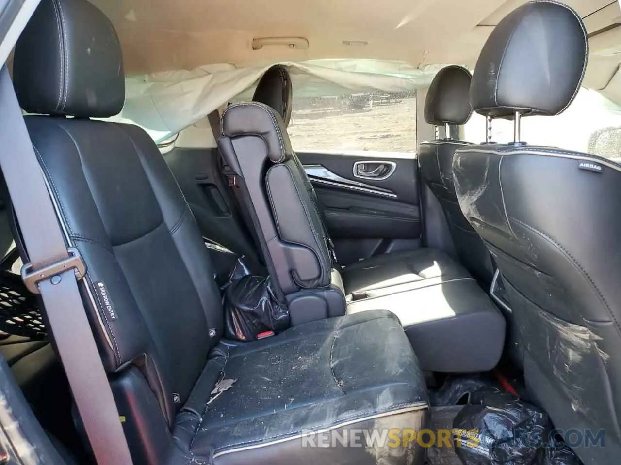 12 fotografías del automóvil dañado 5N1DL0MM9LC545442 INFINITI QX60 2020