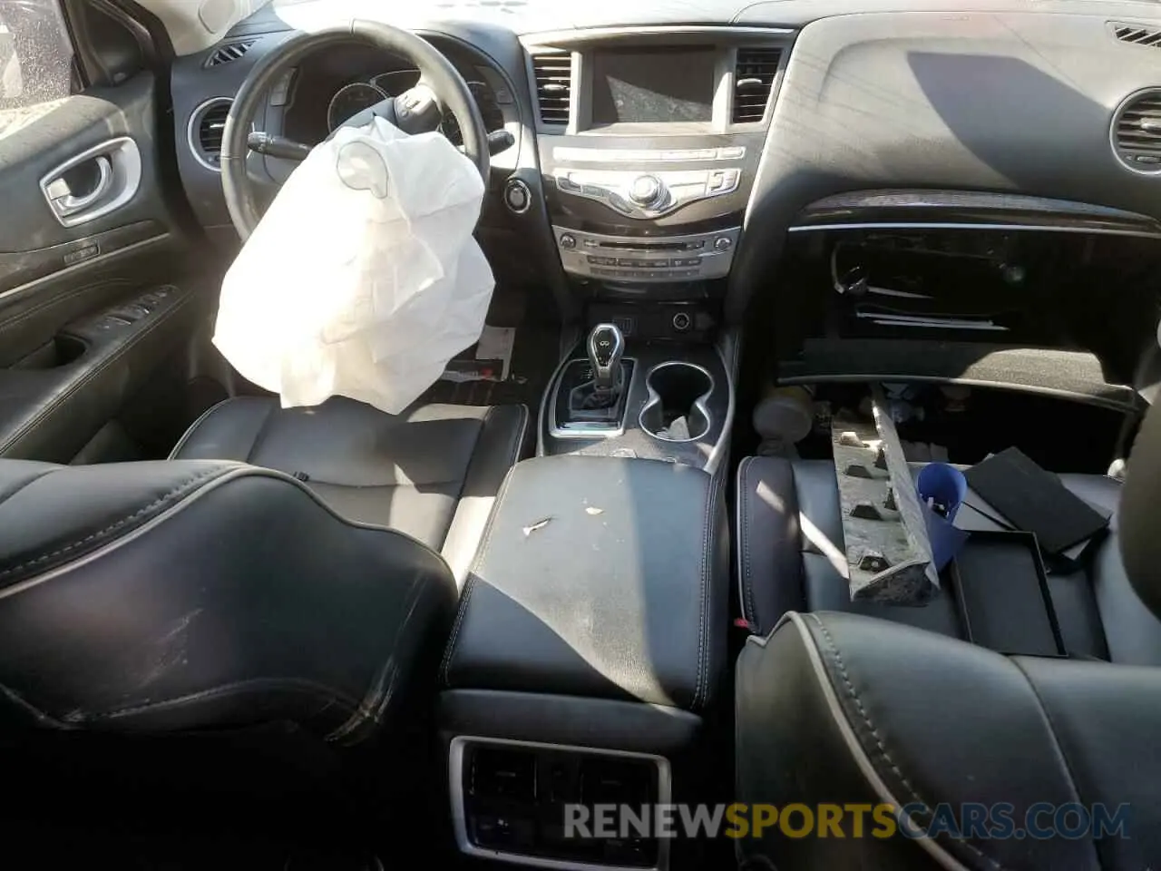 8 fotografías del automóvil dañado 5N1DL0MM9LC545442 INFINITI QX60 2020