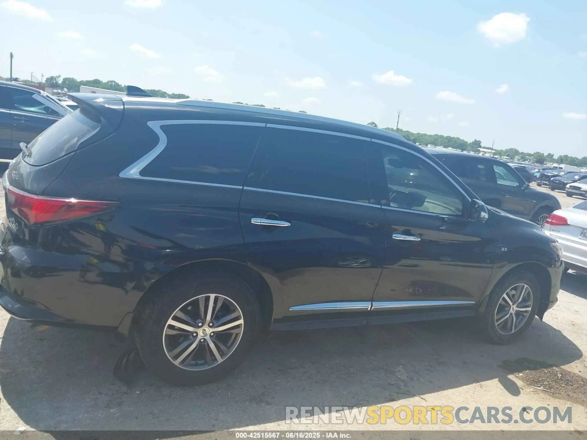 14 fotografías del automóvil dañado 5N1DL0MMXLC502566 INFINITI QX60 2020