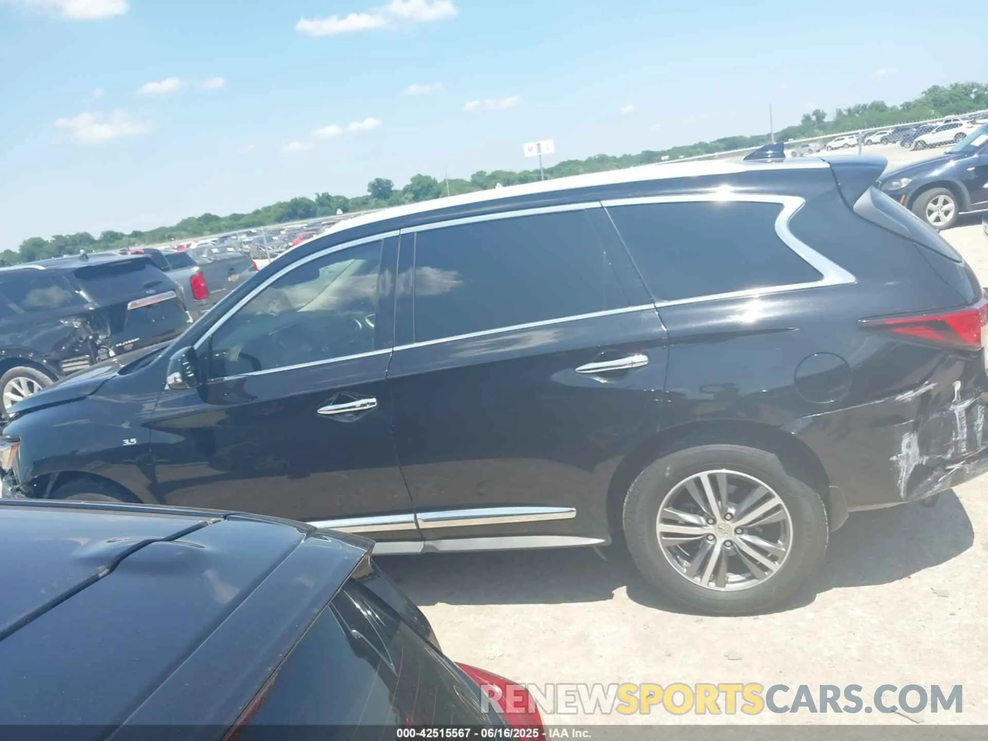 15 fotografías del automóvil dañado 5N1DL0MMXLC502566 INFINITI QX60 2020